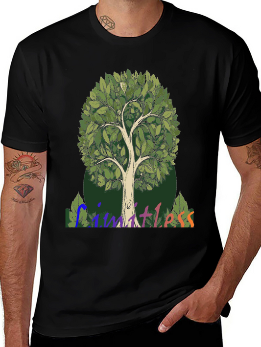 Limitless Tree Graphic Tee - Nature Inspired Design