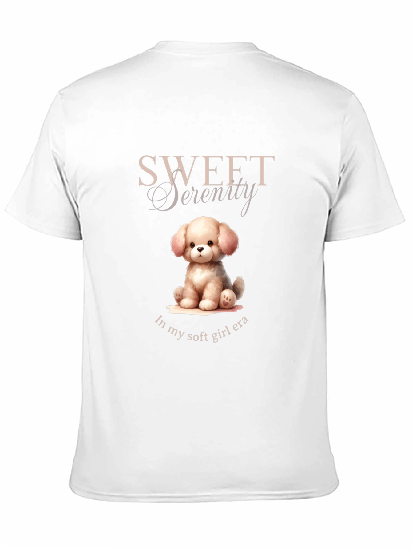 Sweet Serenity Puppy Soft Girl Era T-Shirt