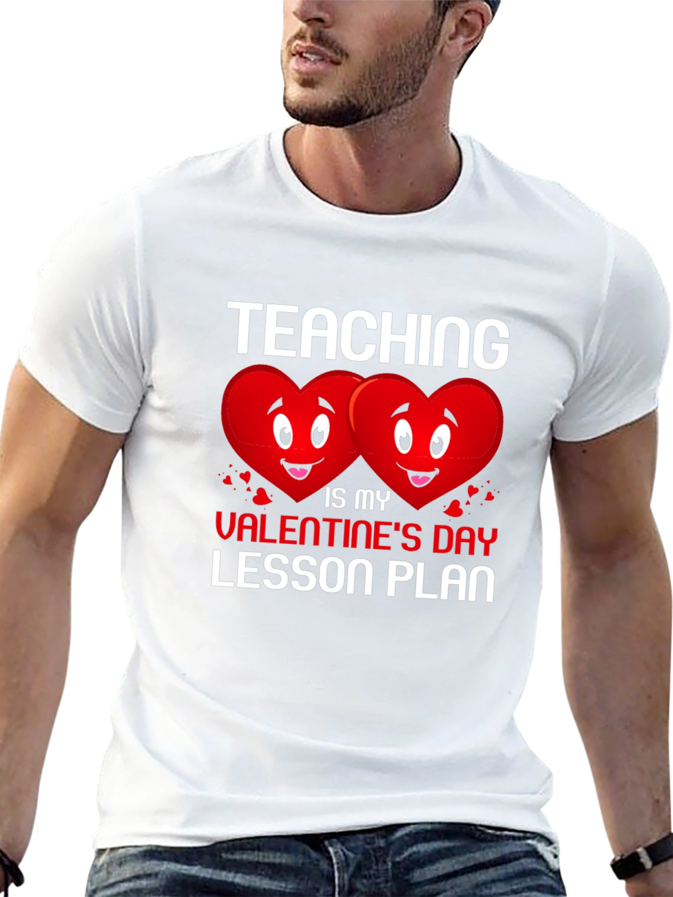 Teaching Is My Valentines Day Lesson Plan T-Shirt