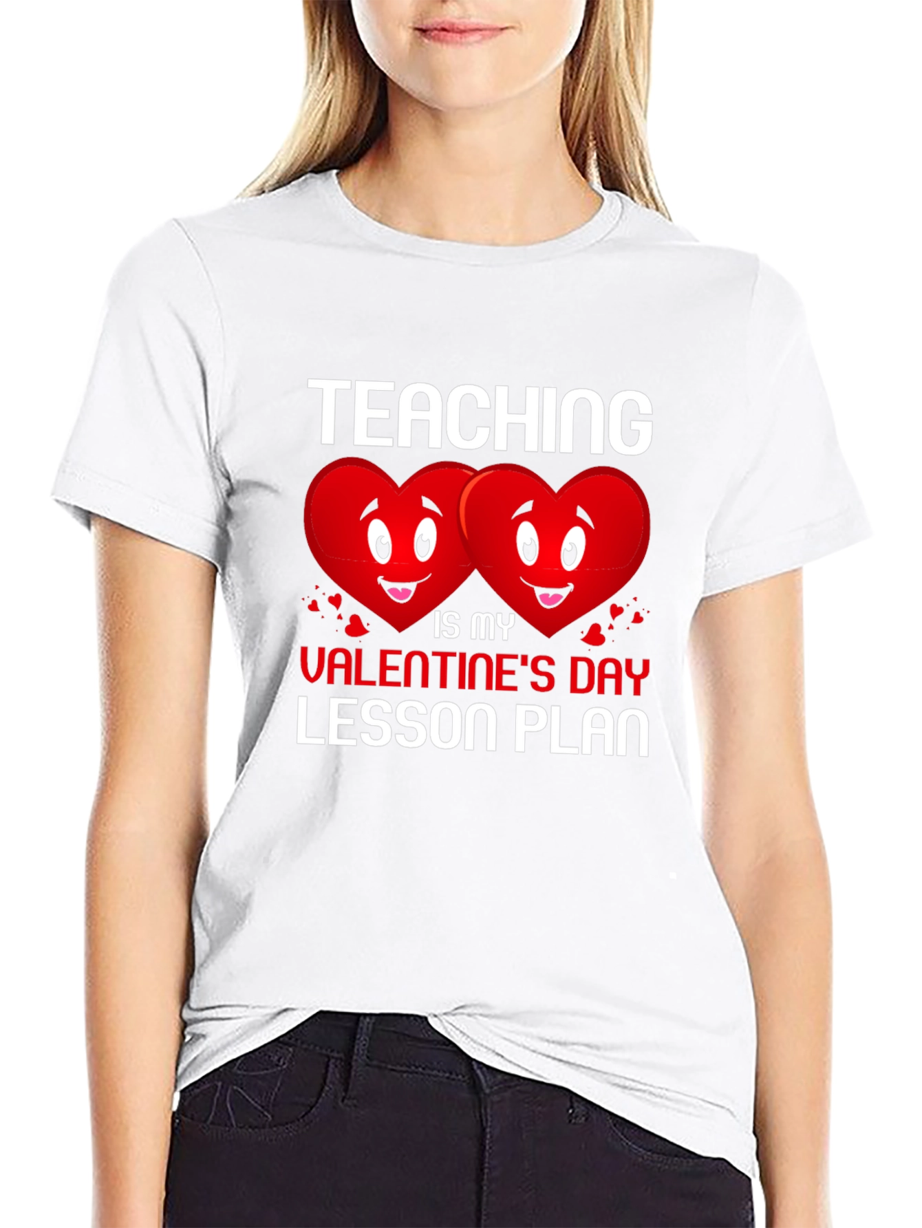 Teaching Is My Valentines Day Lesson Plan T-Shirt