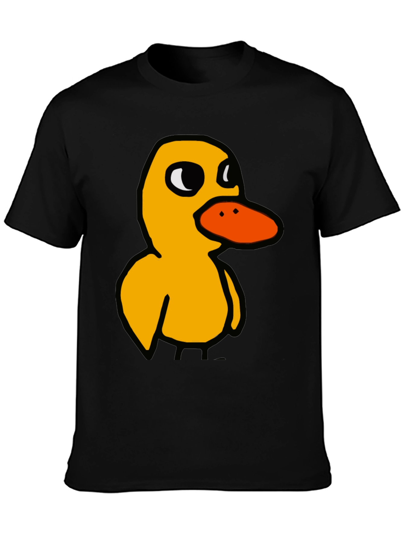 Duck T-Shirt: Quirky Cartoon Bird Tee