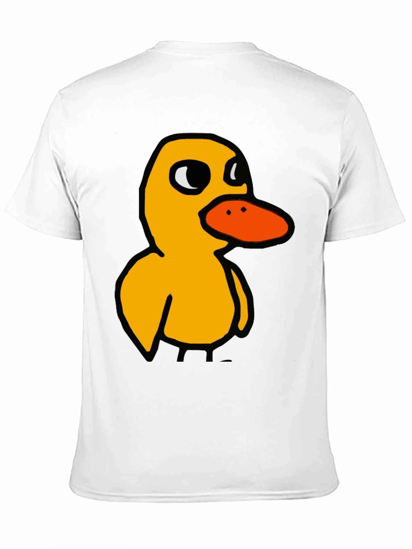 Duck T-Shirt: Quirky Cartoon Bird Tee