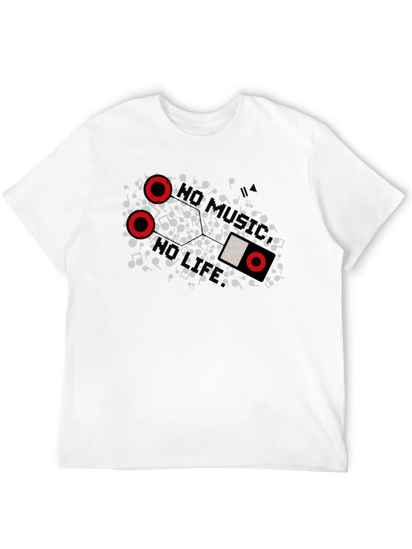 No Music No Life Graphic Tee