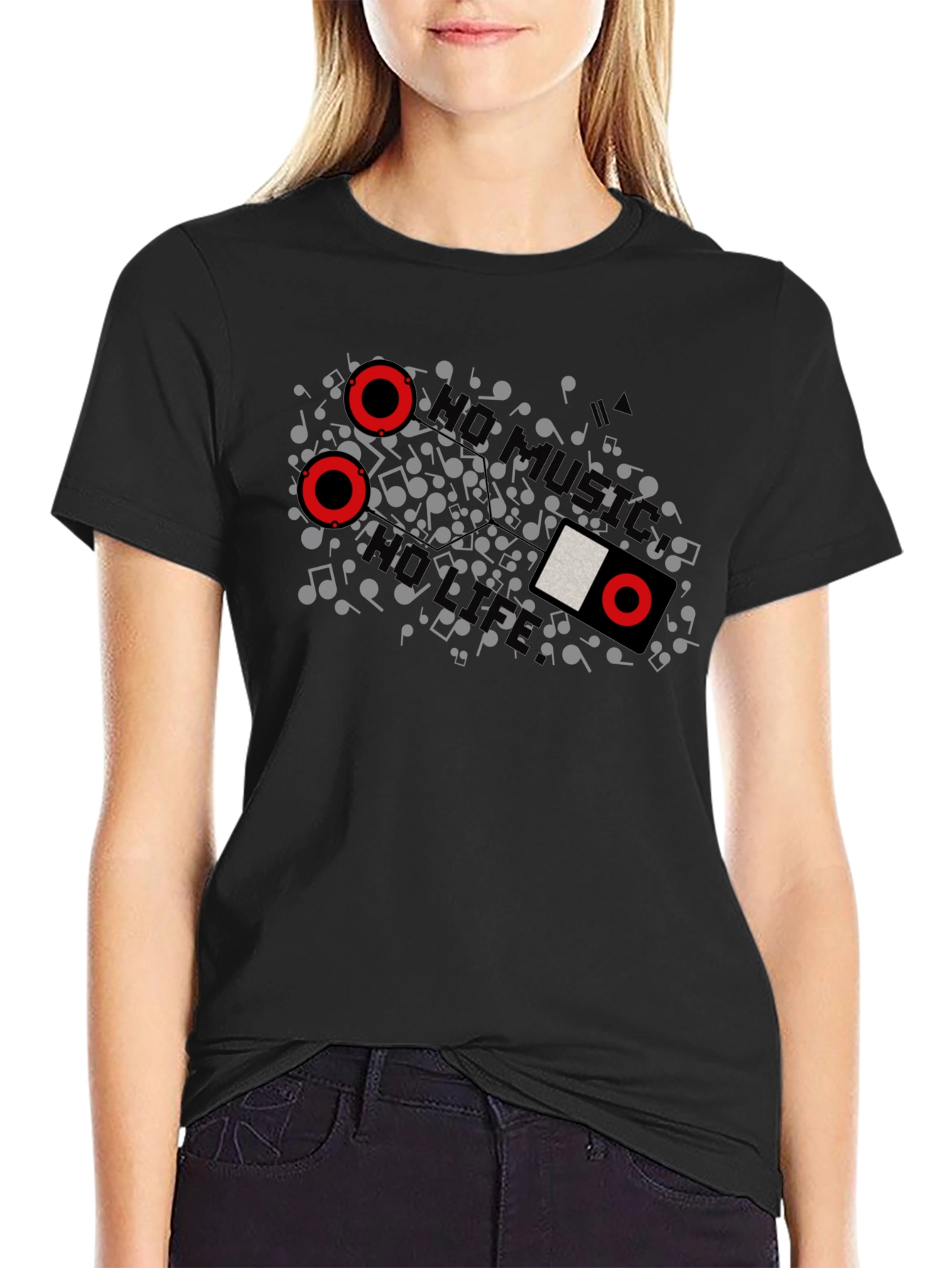 No Music No Life Graphic Tee