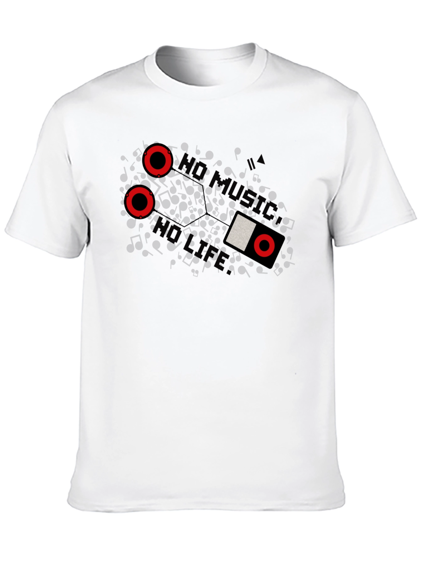 No Music No Life Graphic Tee