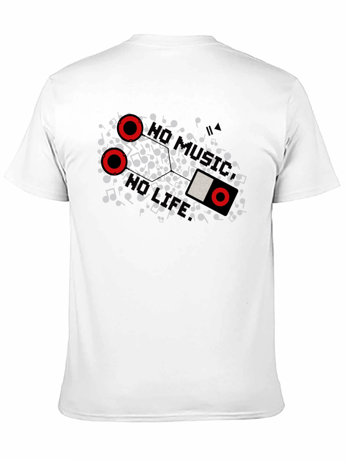 No Music No Life Graphic Tee