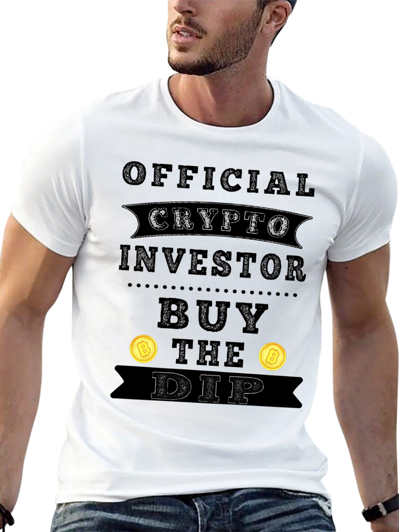 Official Crypto Investor T-Shirt - Buy the Dip