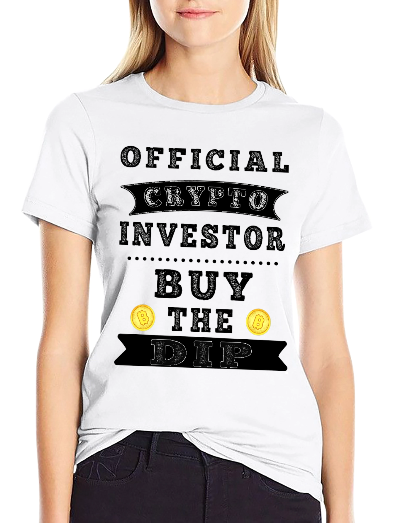 Official Crypto Investor T-Shirt - Buy the Dip