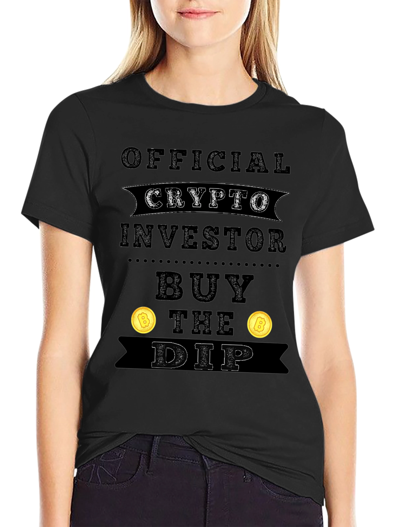 Official Crypto Investor T-Shirt - Buy the Dip