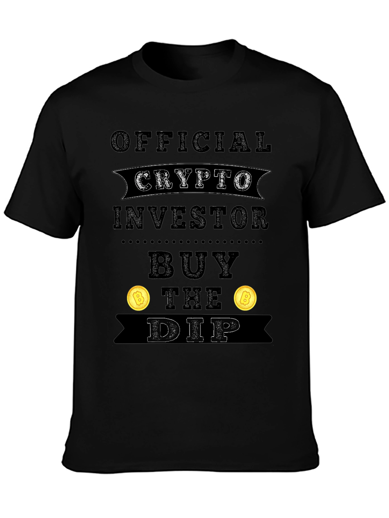 Official Crypto Investor T-Shirt - Buy the Dip