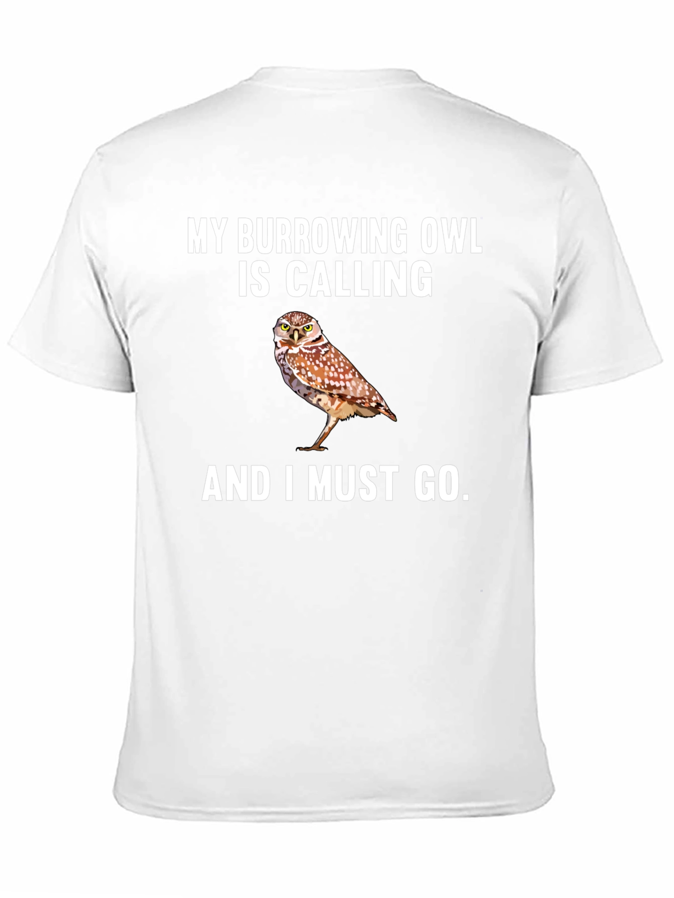 Burrowing Owl T-Shirt - Nature Lover Apparel