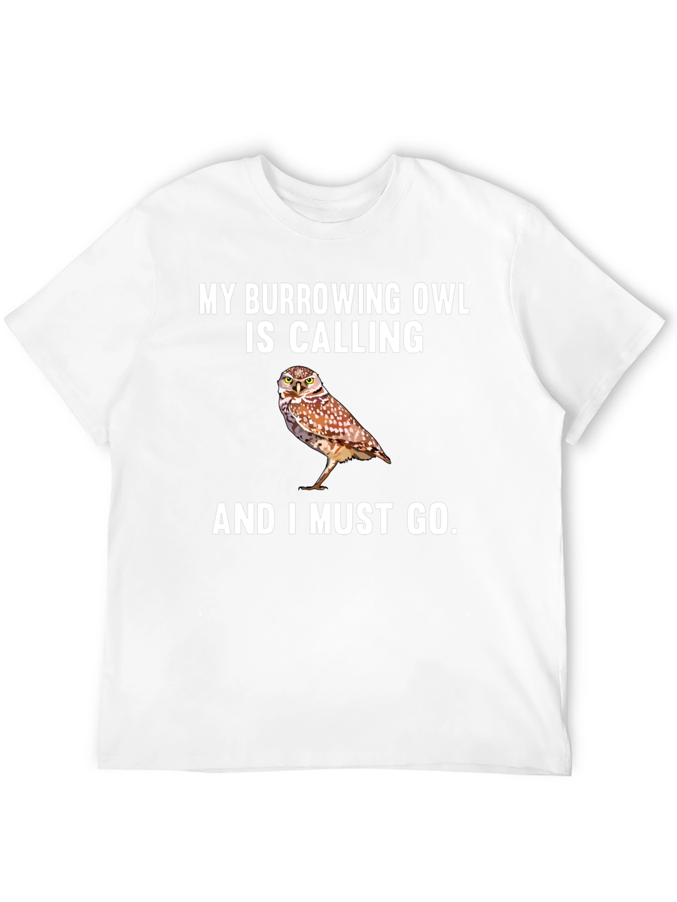 Burrowing Owl T-Shirt - Nature Lover Apparel
