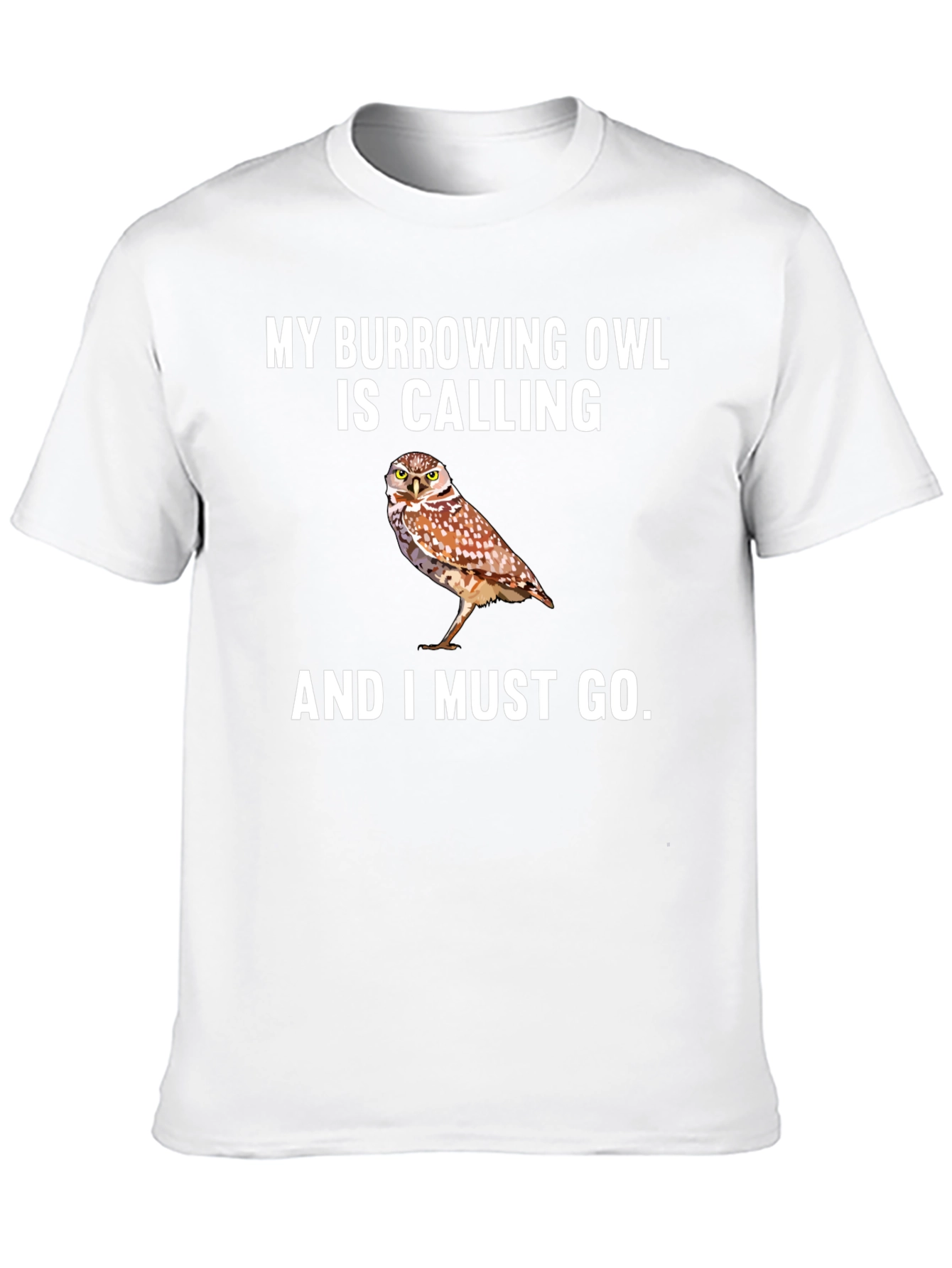 Burrowing Owl T-Shirt - Nature Lover Apparel