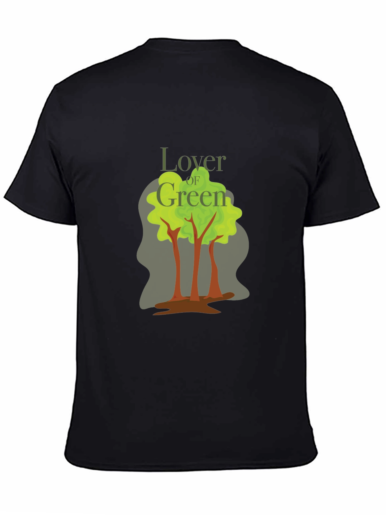 Lover of Green Graphic T-Shirt - Nature Inspired