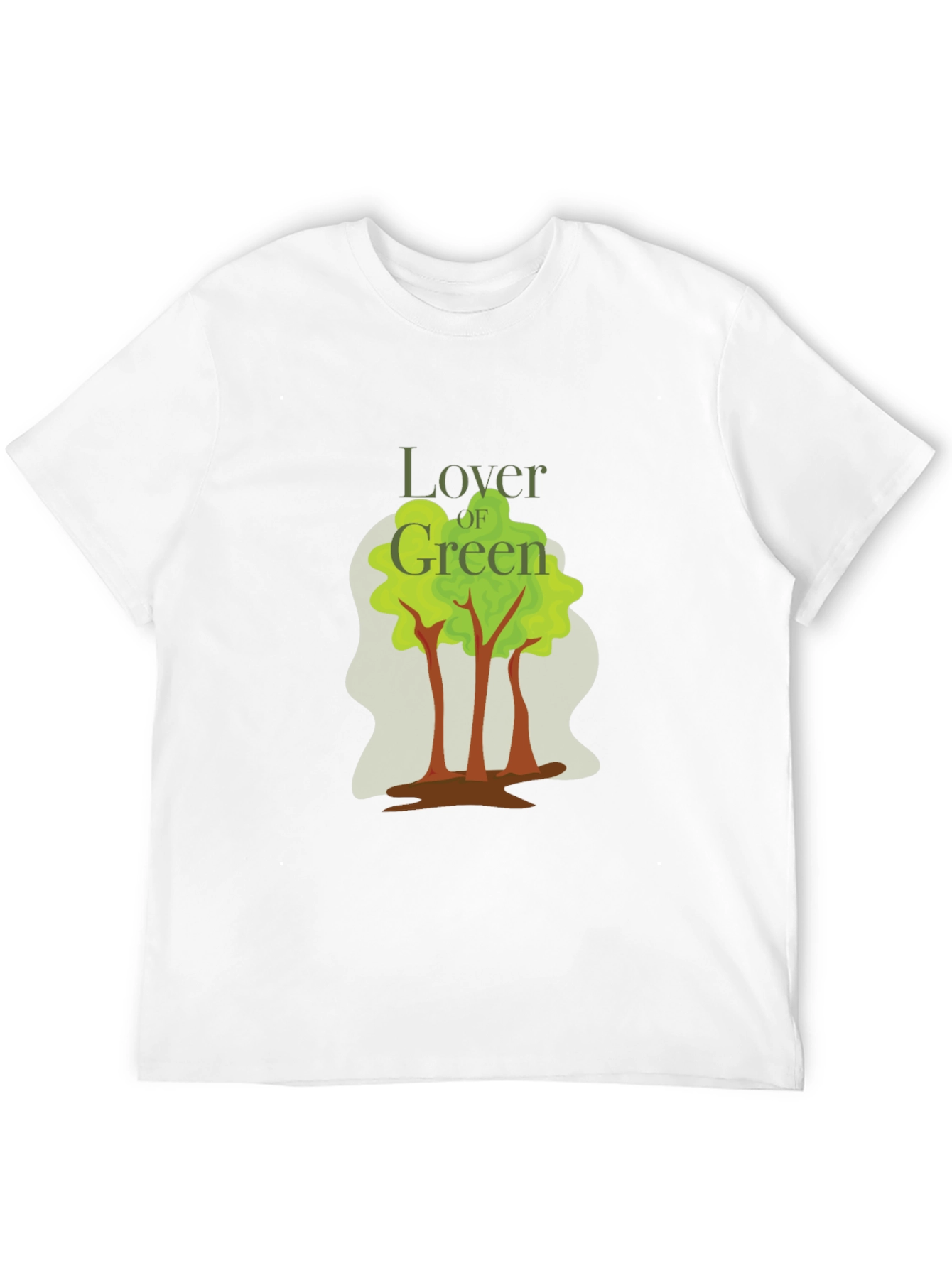 Lover of Green Graphic T-Shirt - Nature Inspired