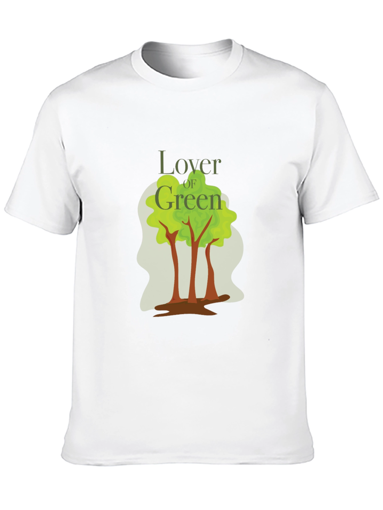 Lover of Green Graphic T-Shirt - Nature Inspired