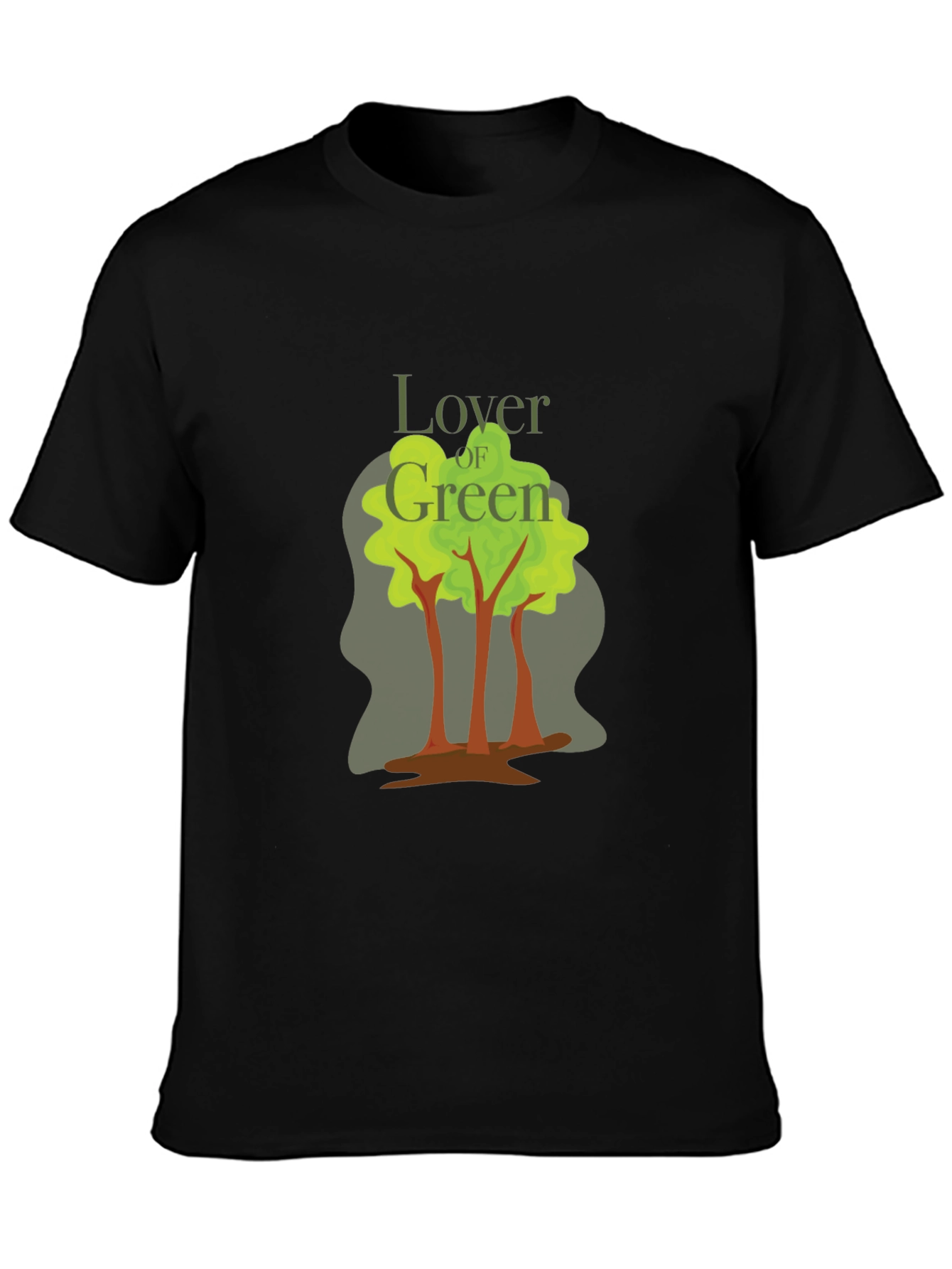 Lover of Green Graphic T-Shirt - Nature Inspired