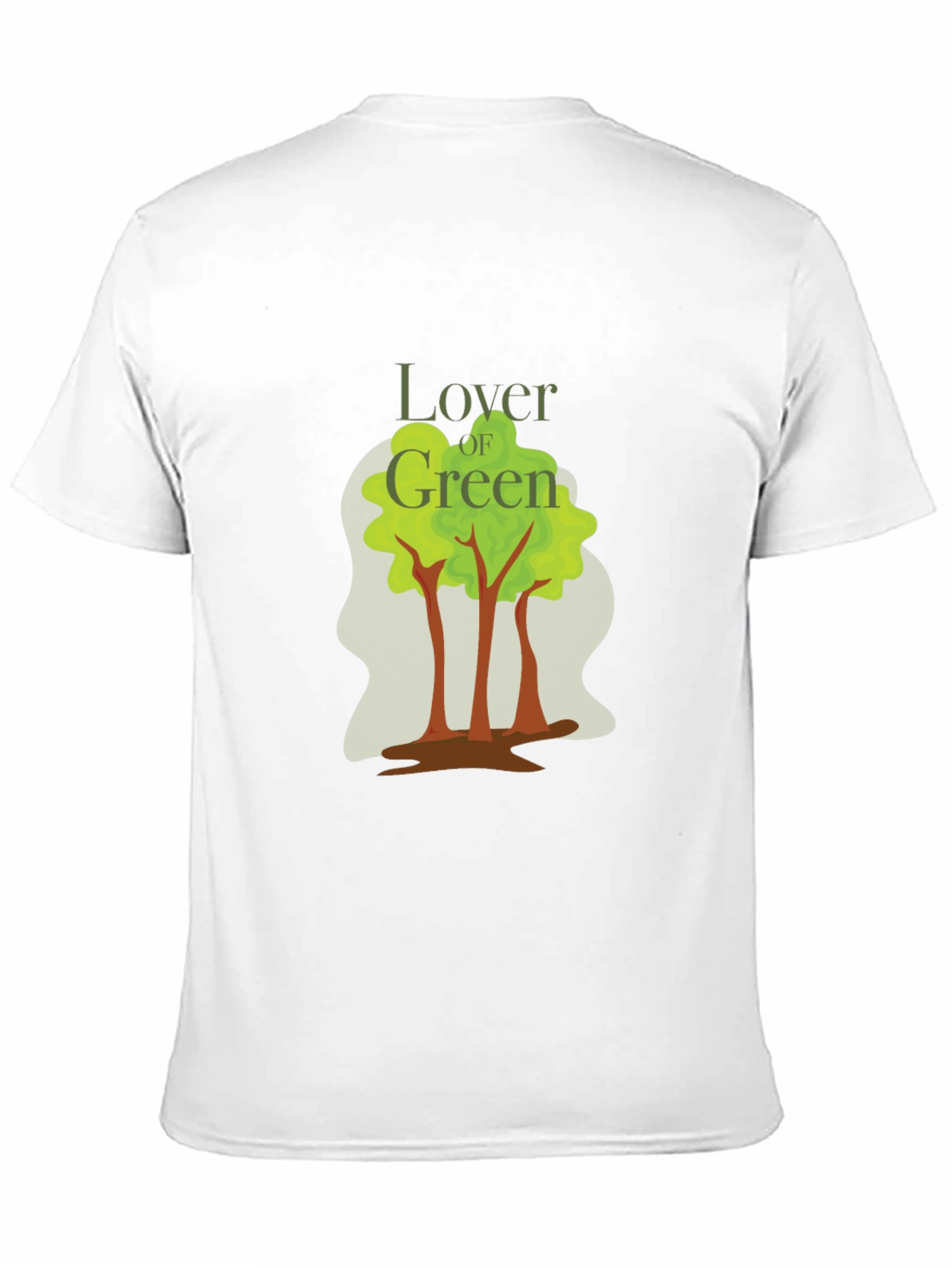 Lover of Green Graphic T-Shirt - Nature Inspired