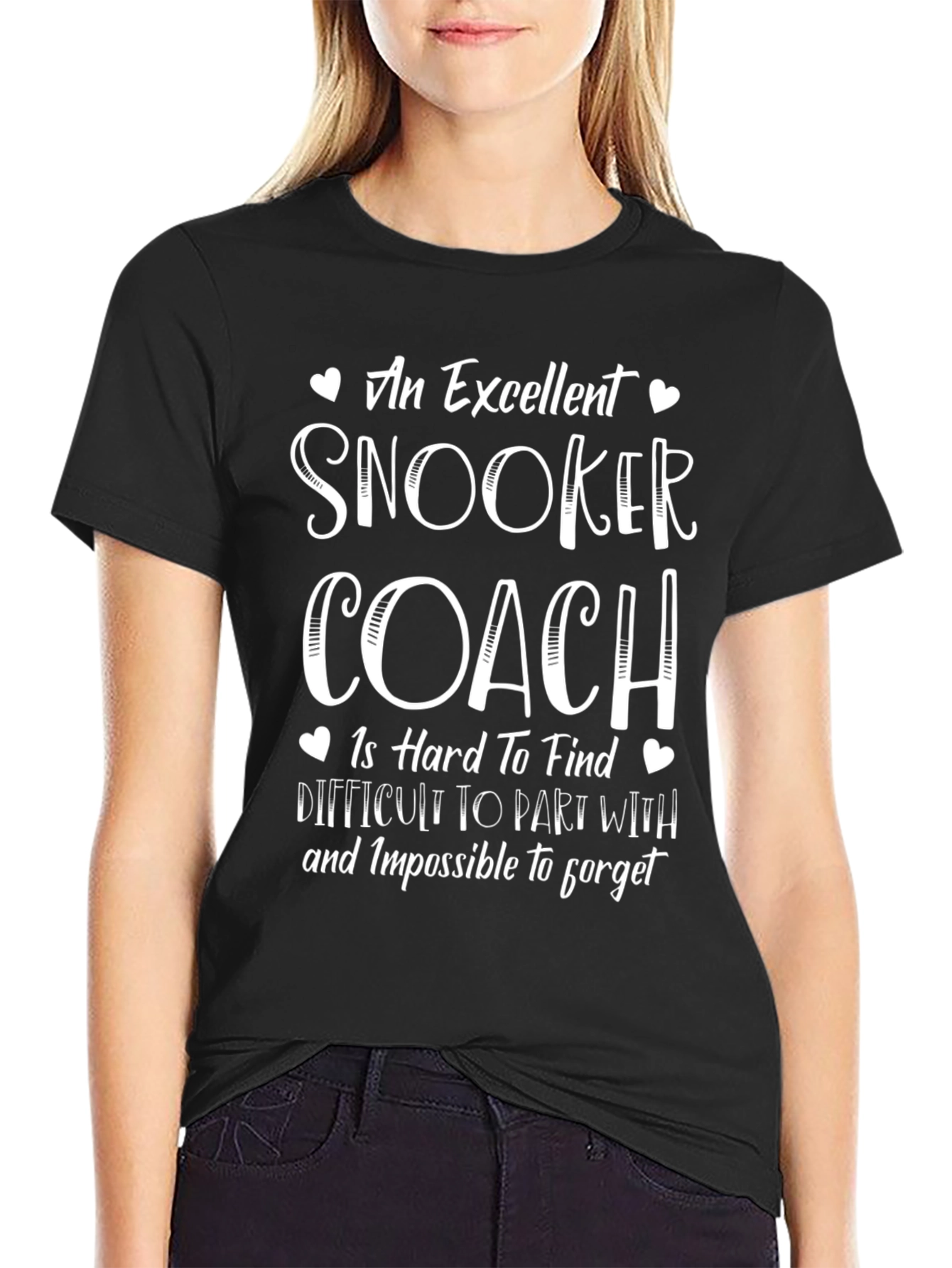 Snooker Coach T-Shirt - Excellent Hard to Find