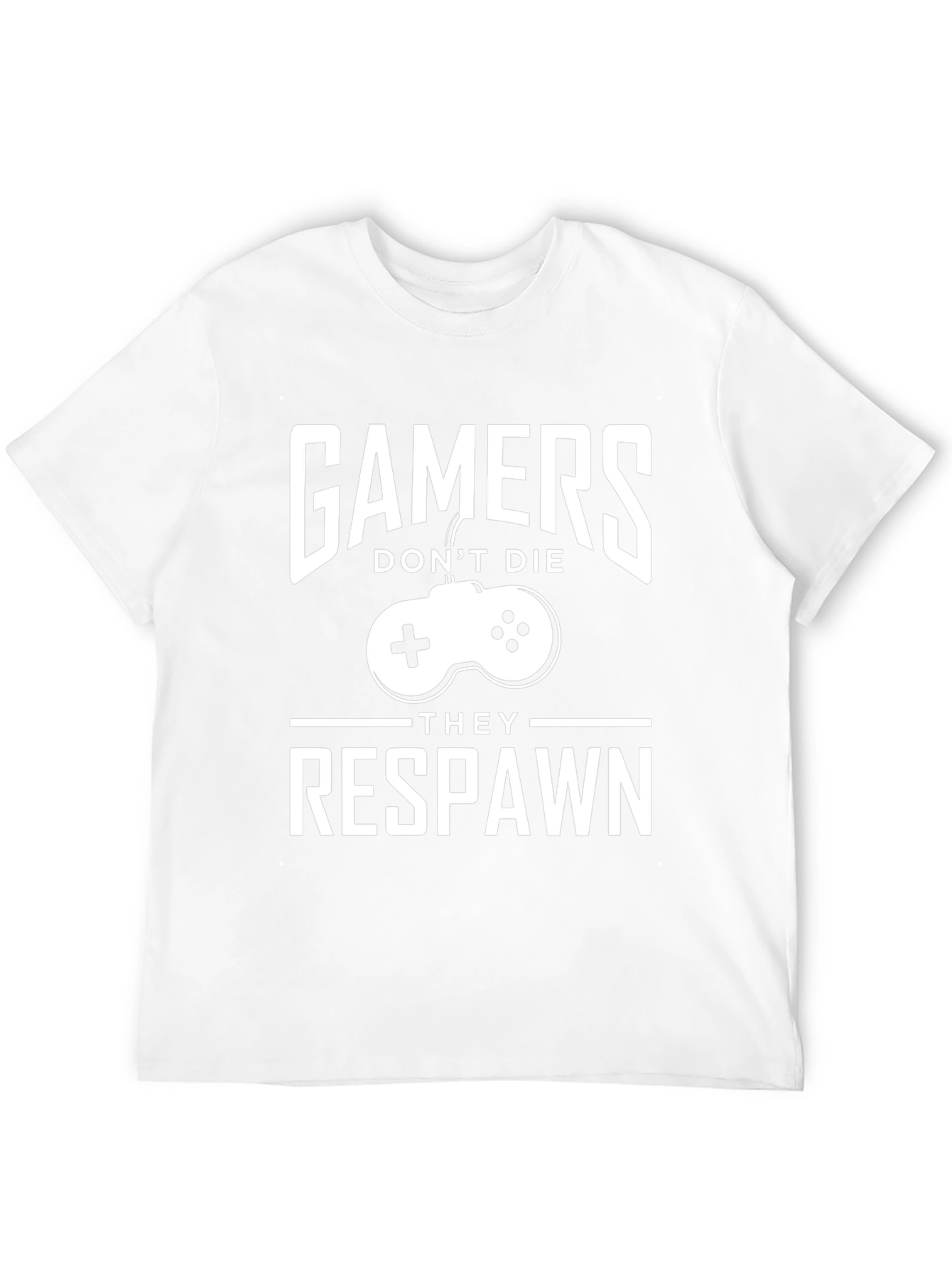 Gamers Dont Die They Respawn T-Shirt