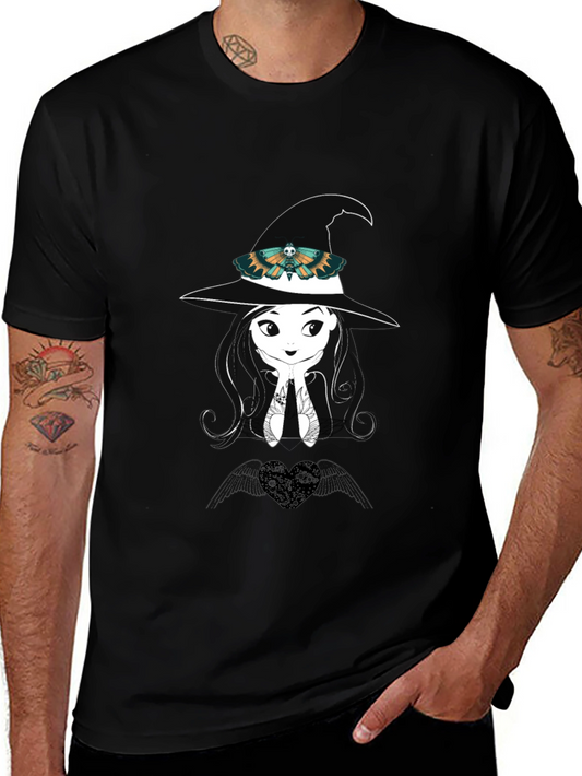 Witch Moth Graphic Tee - Black