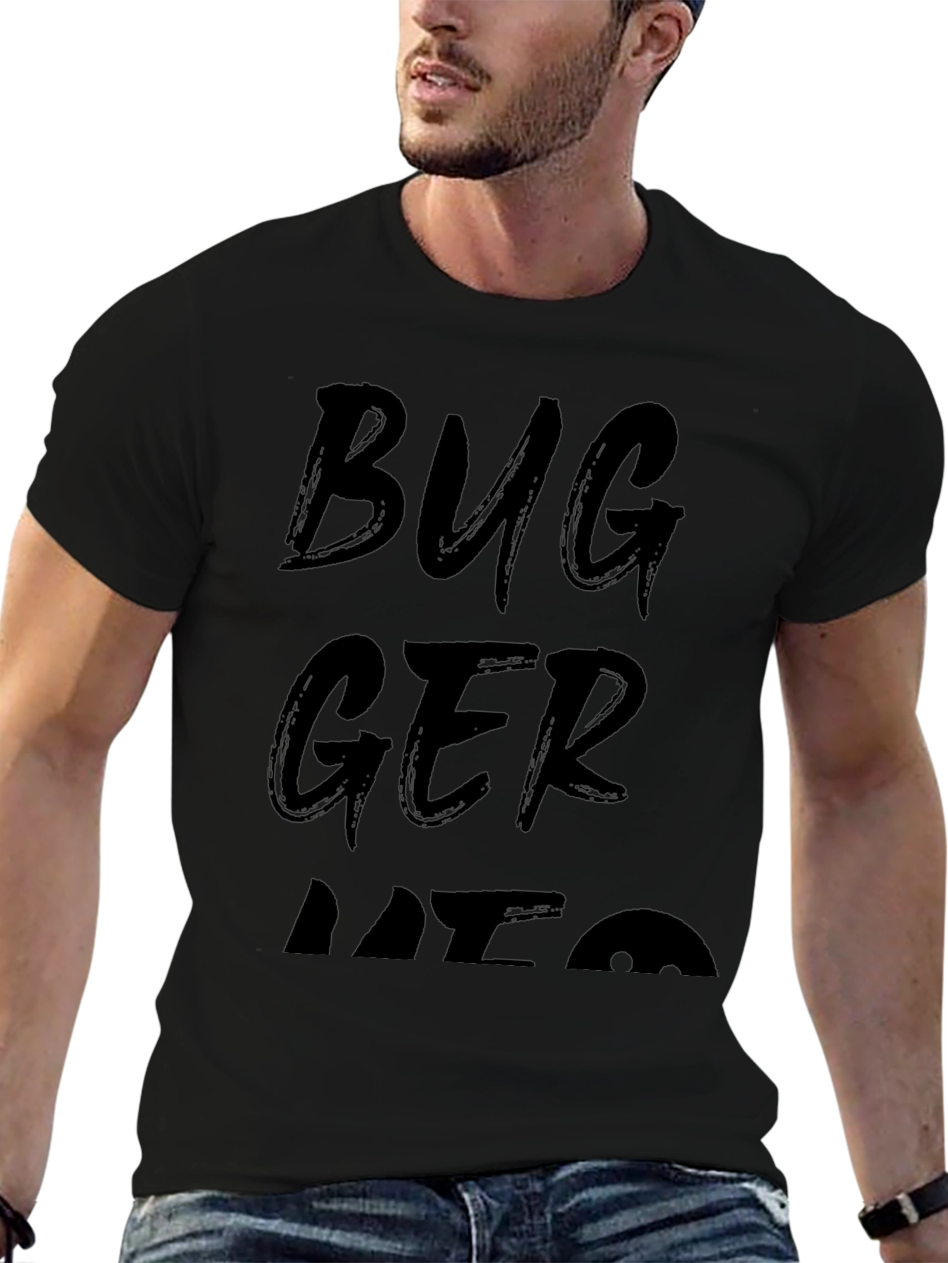 Bugger Me Mens Black T-Shirt