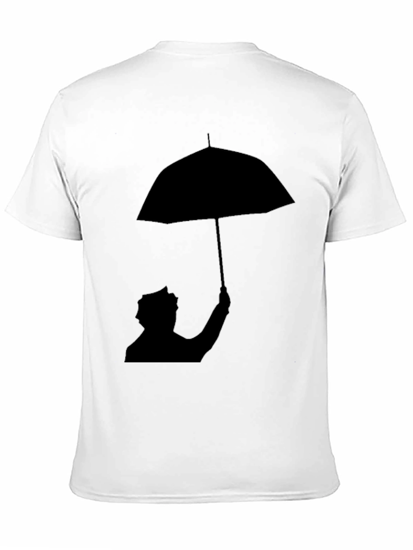 Umbrella Silhouette Graphic T-Shirt