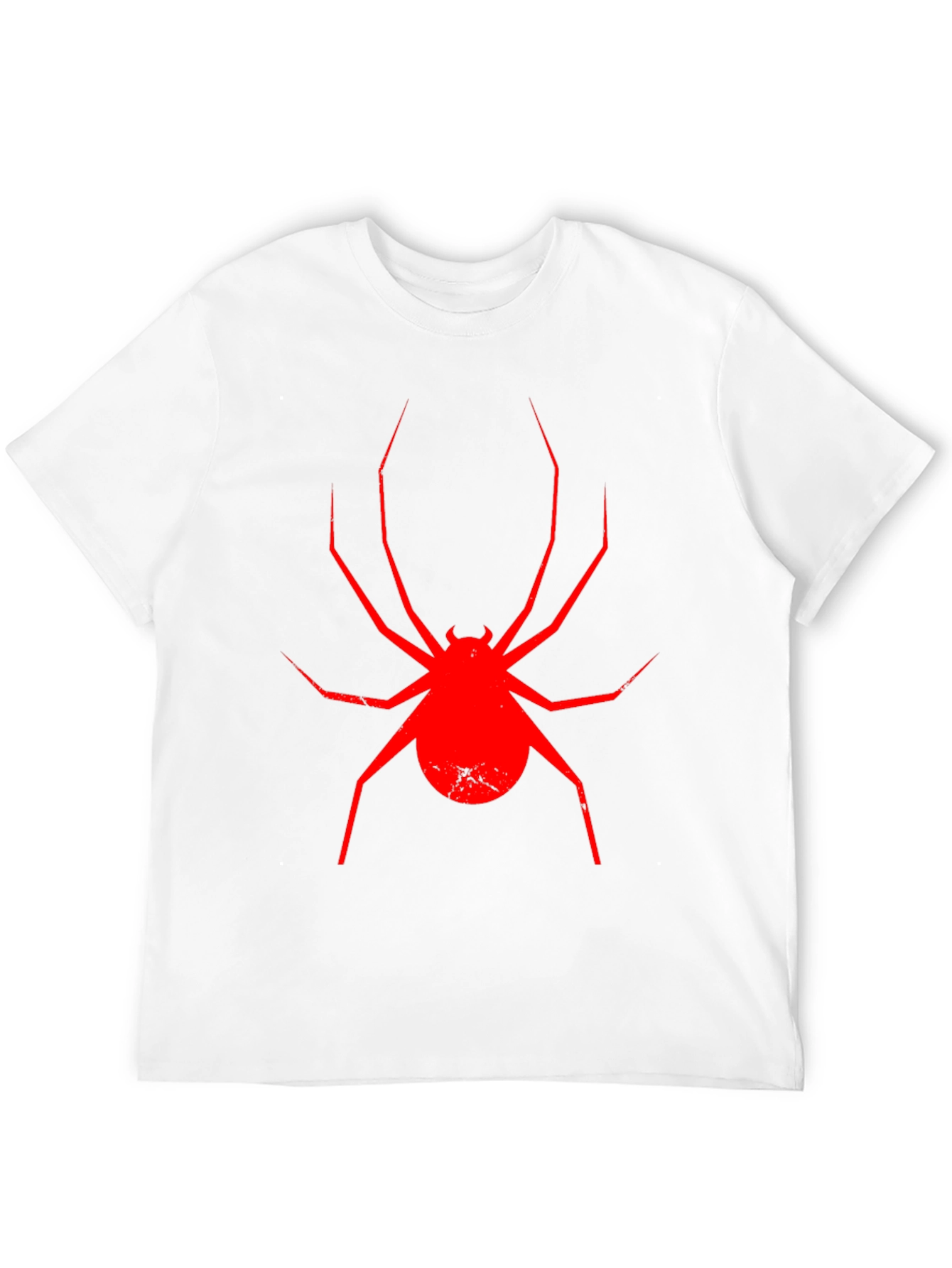 Red Spider Graphic Black T-Shirt