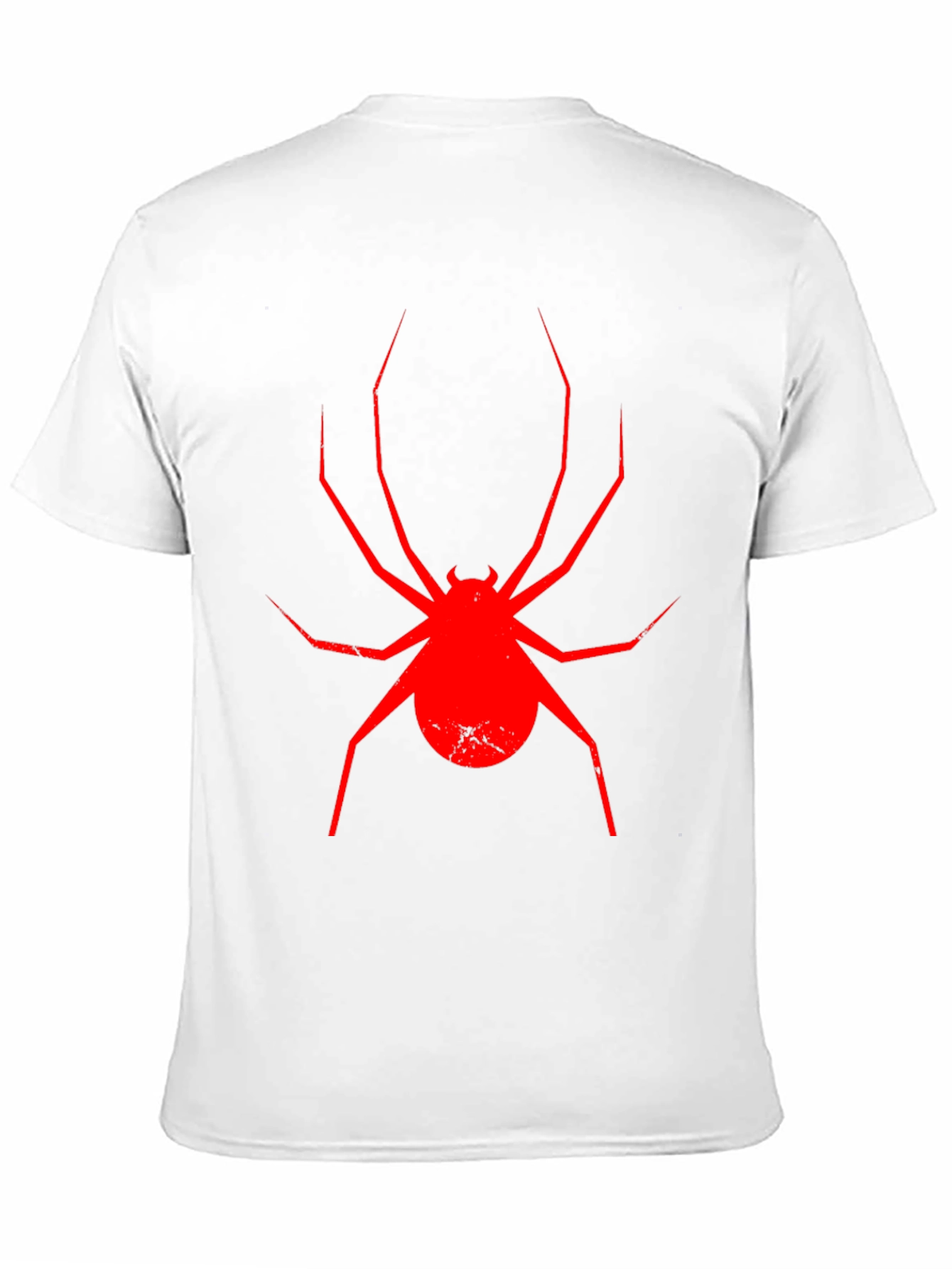 Red Spider Graphic Black T-Shirt