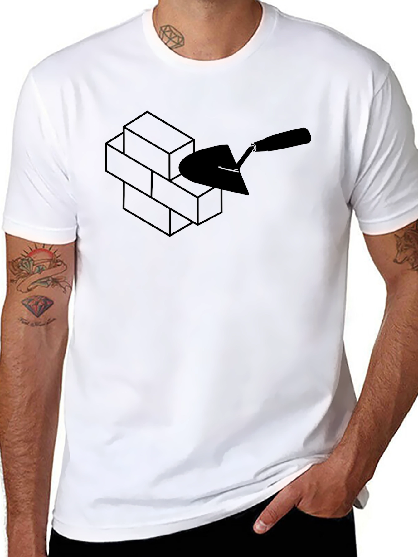 Bricklayer T-Shirt - Construction Worker Tee