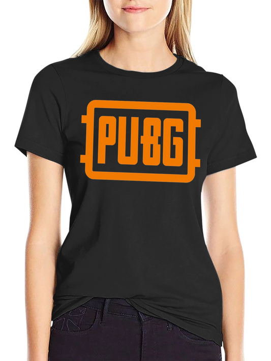 PUBG Graphic Tee - Black Cotton T-Shirt