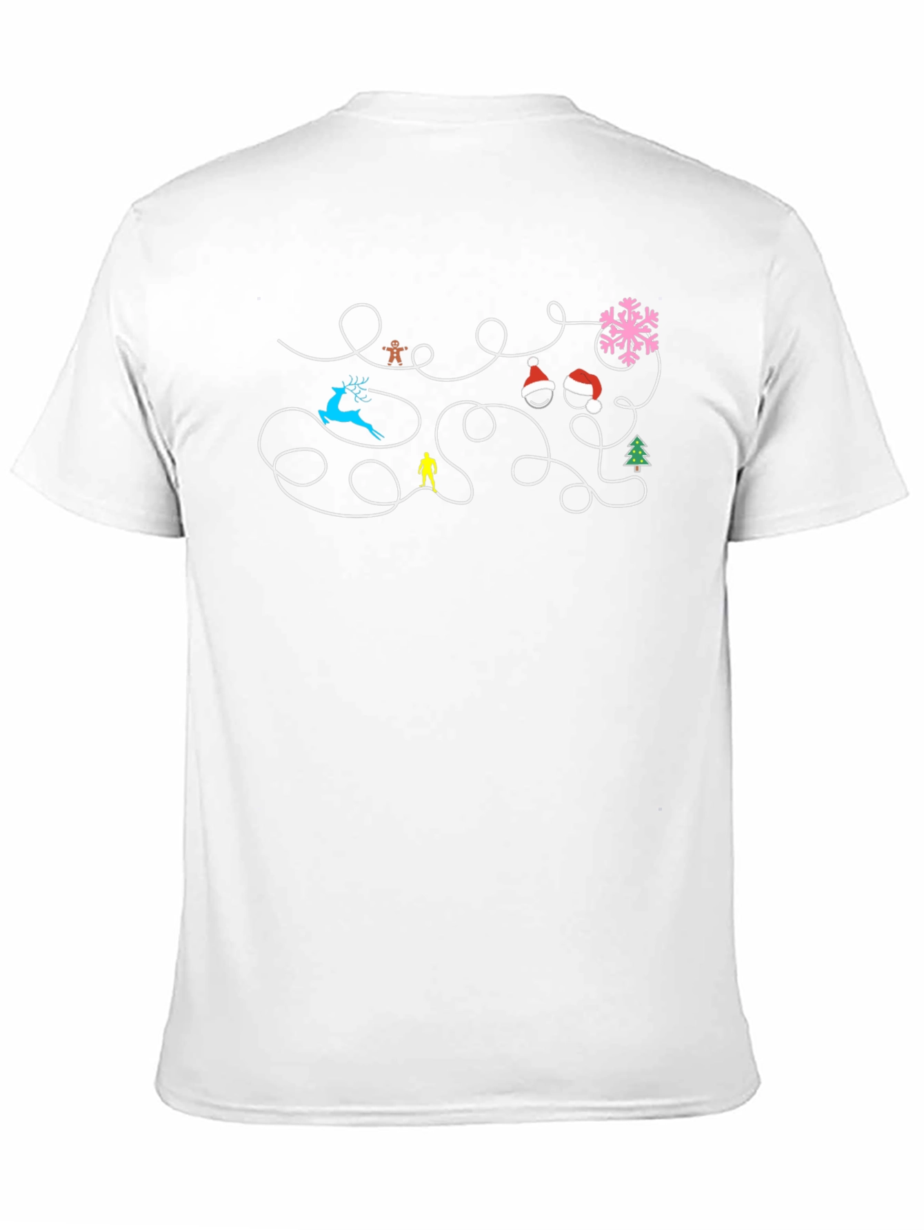 Christmas Maze T-Shirt Festive Holiday Fun
