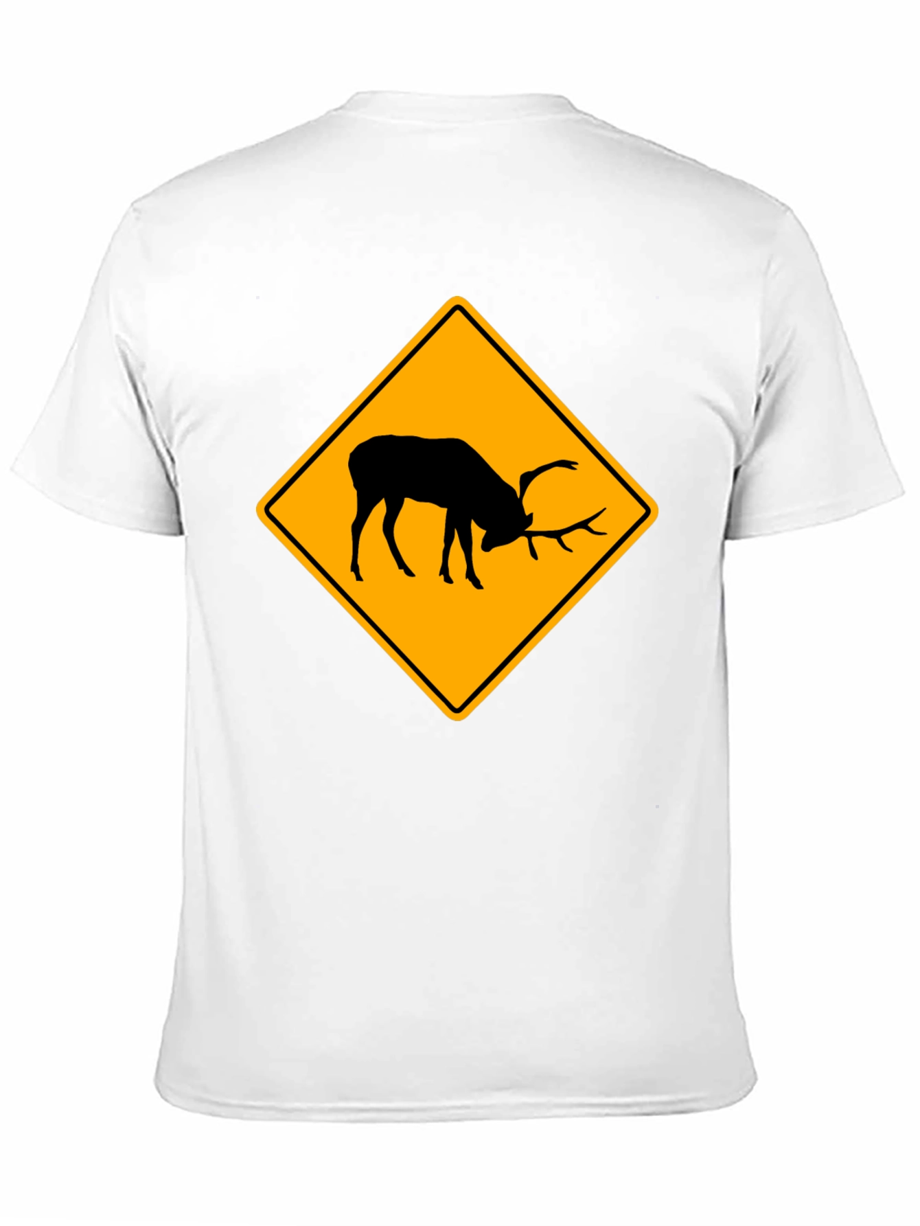 Elk Crossing Black T-Shirt - Wildlife Tee