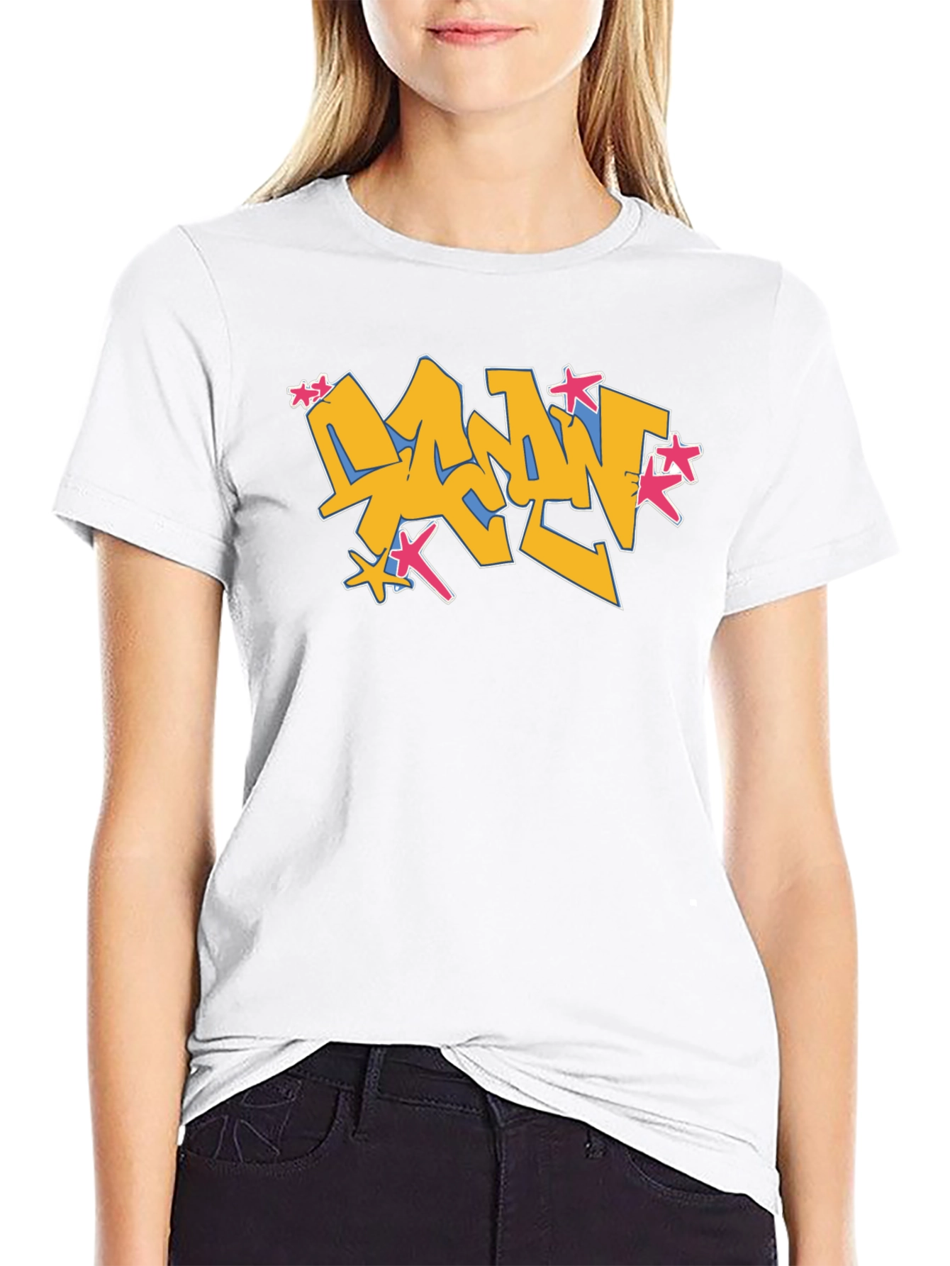Graffiti Style Graphic Tee - Cool Streetwear T-Shirt