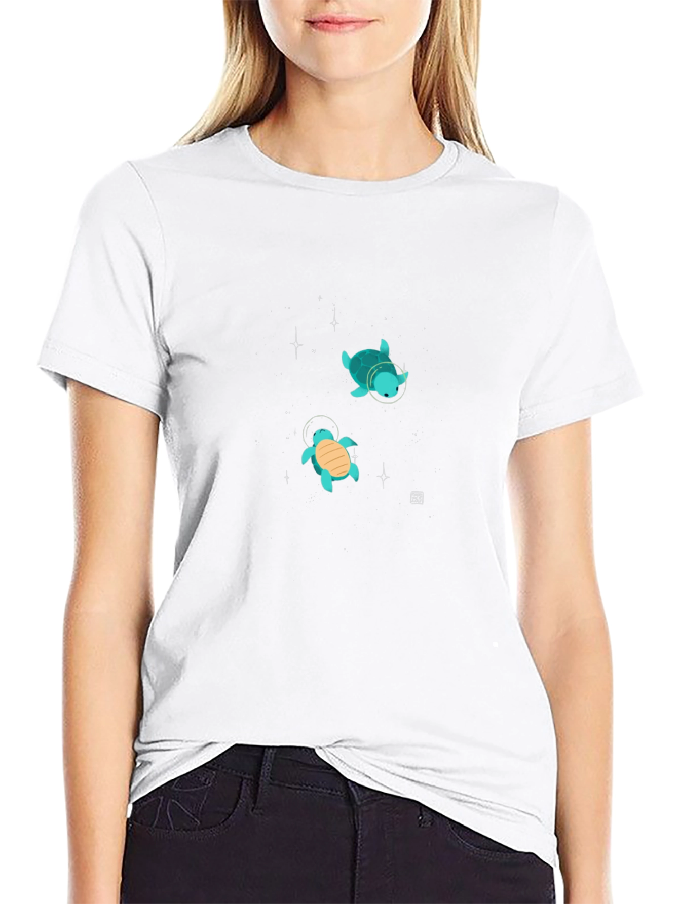Cosmic Turtle T-Shirt - Space Adventure Tee