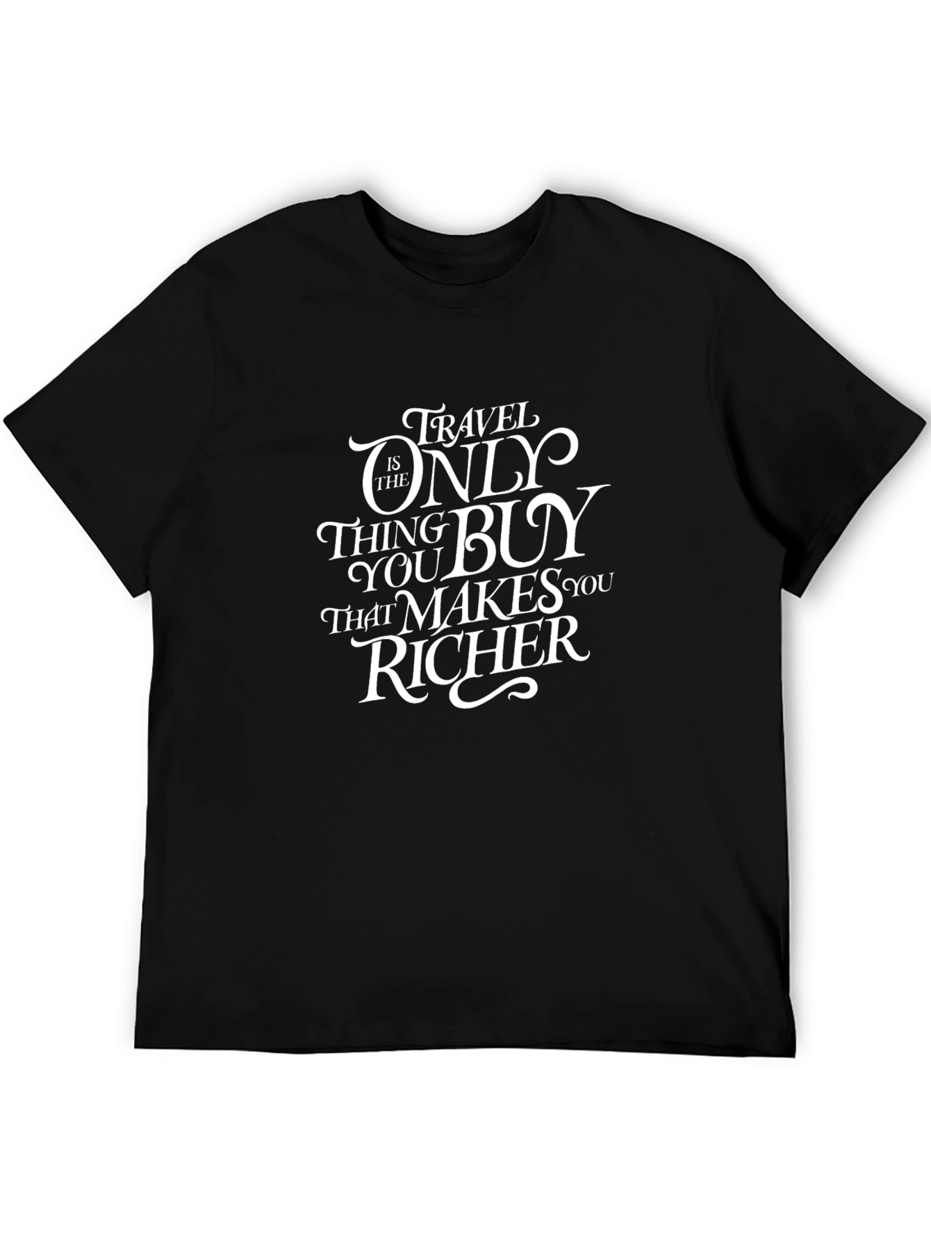 Travel Makes You Richer Graphic Tee