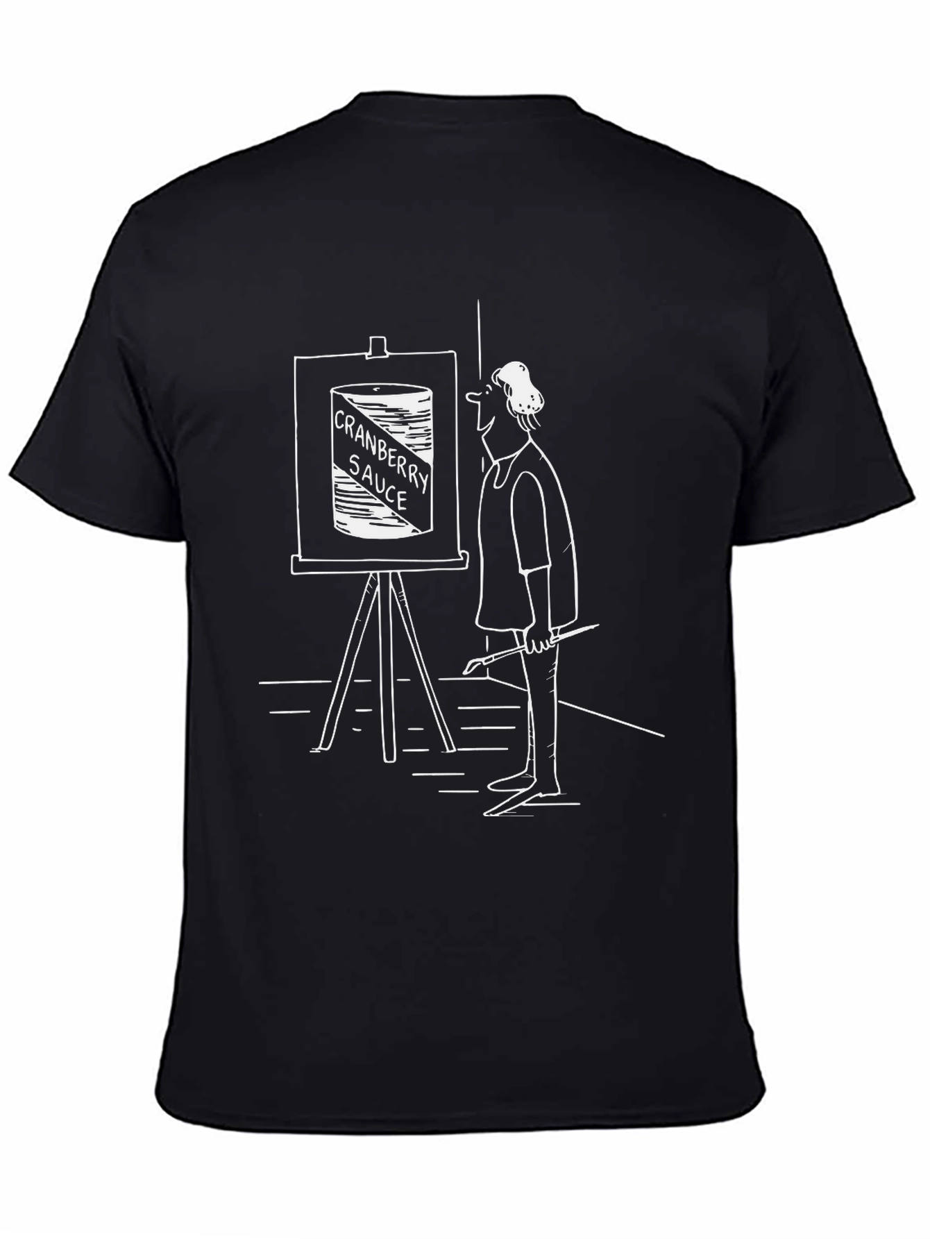 Cranberry Sauce Artist T-Shirt - Unique Graphic Tee