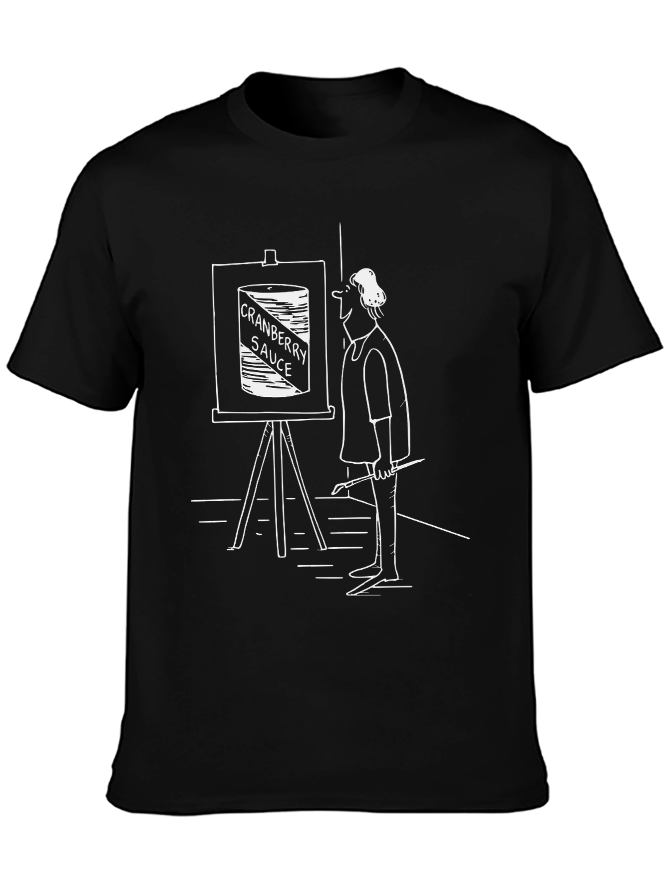 Cranberry Sauce Artist T-Shirt - Unique Graphic Tee