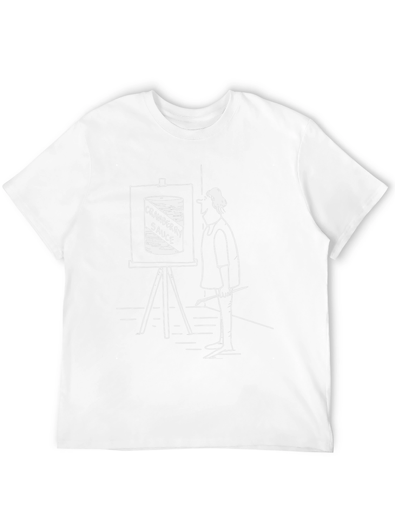 Cranberry Sauce Artist T-Shirt - Unique Graphic Tee