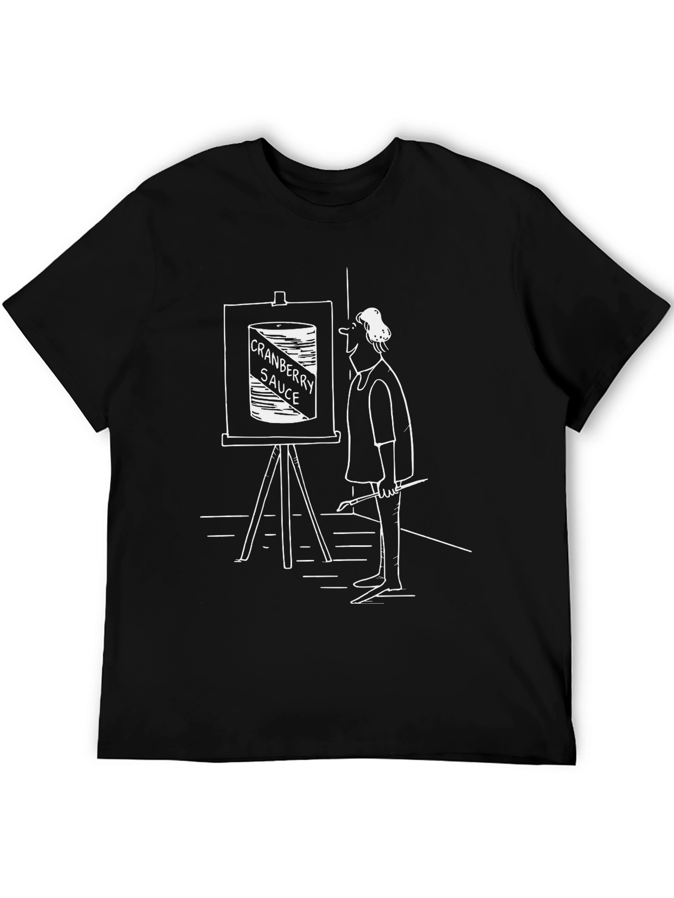 Cranberry Sauce Artist T-Shirt - Unique Graphic Tee