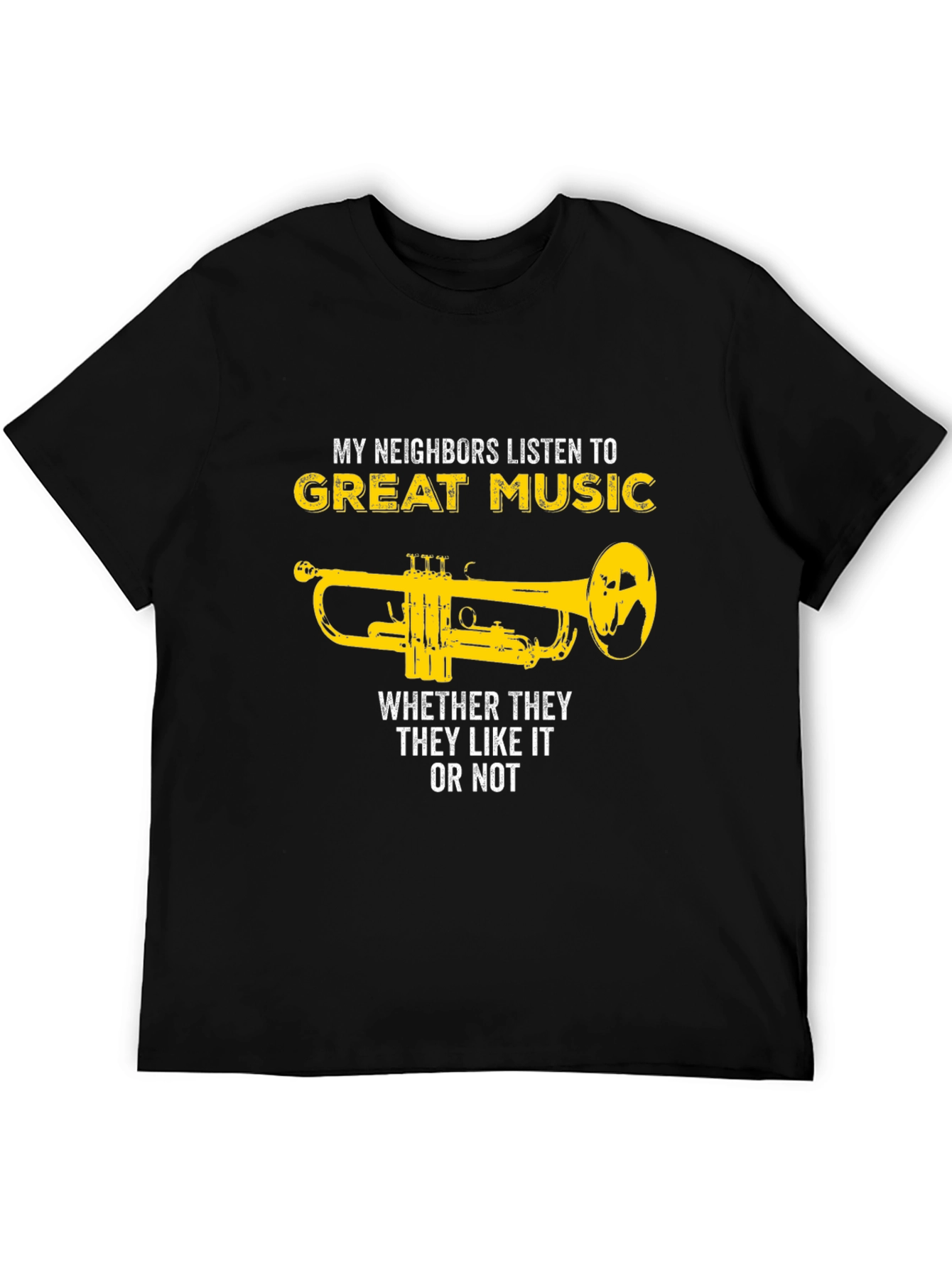 Funny Trumpet T-Shirt: Great Music