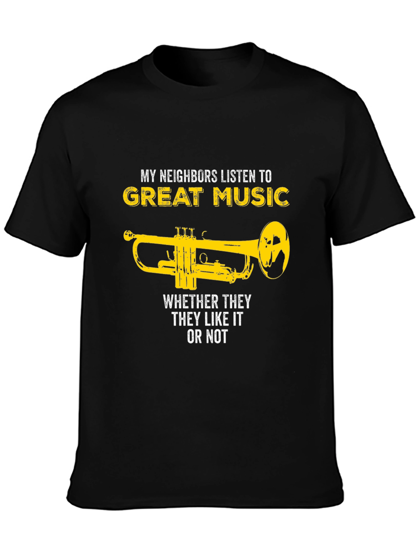 Funny Trumpet T-Shirt: Great Music