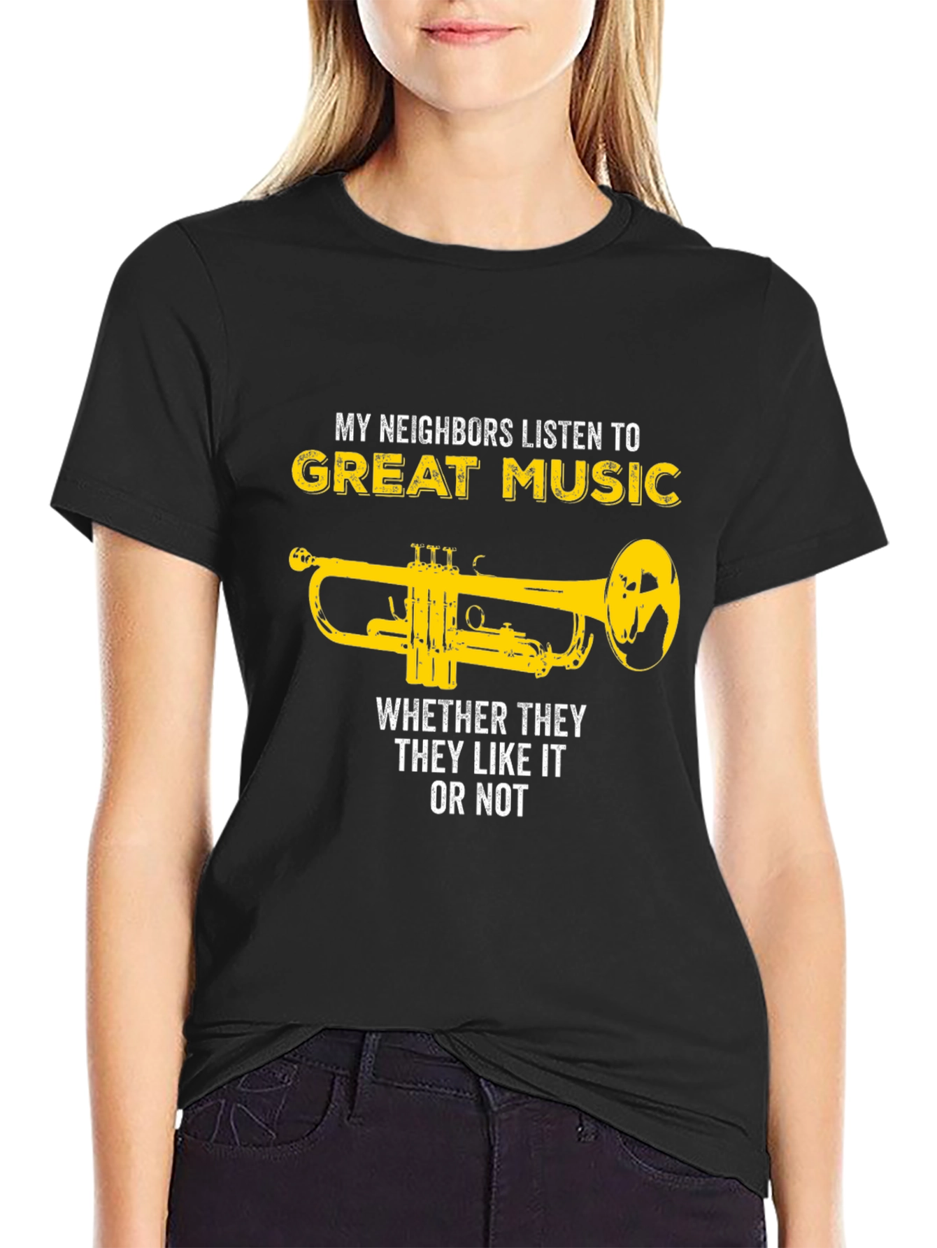 Funny Trumpet T-Shirt: Great Music