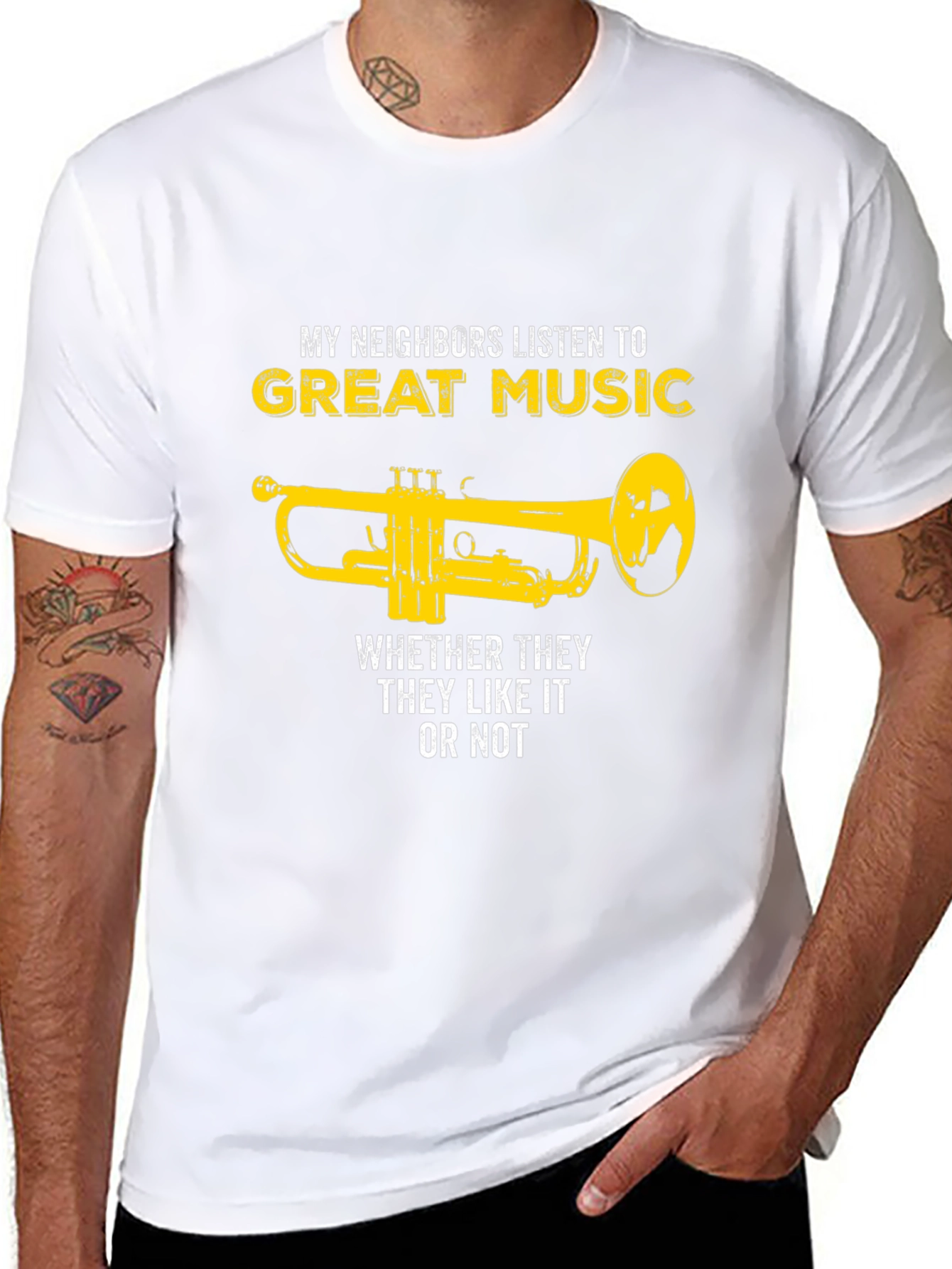Funny Trumpet T-Shirt: Great Music