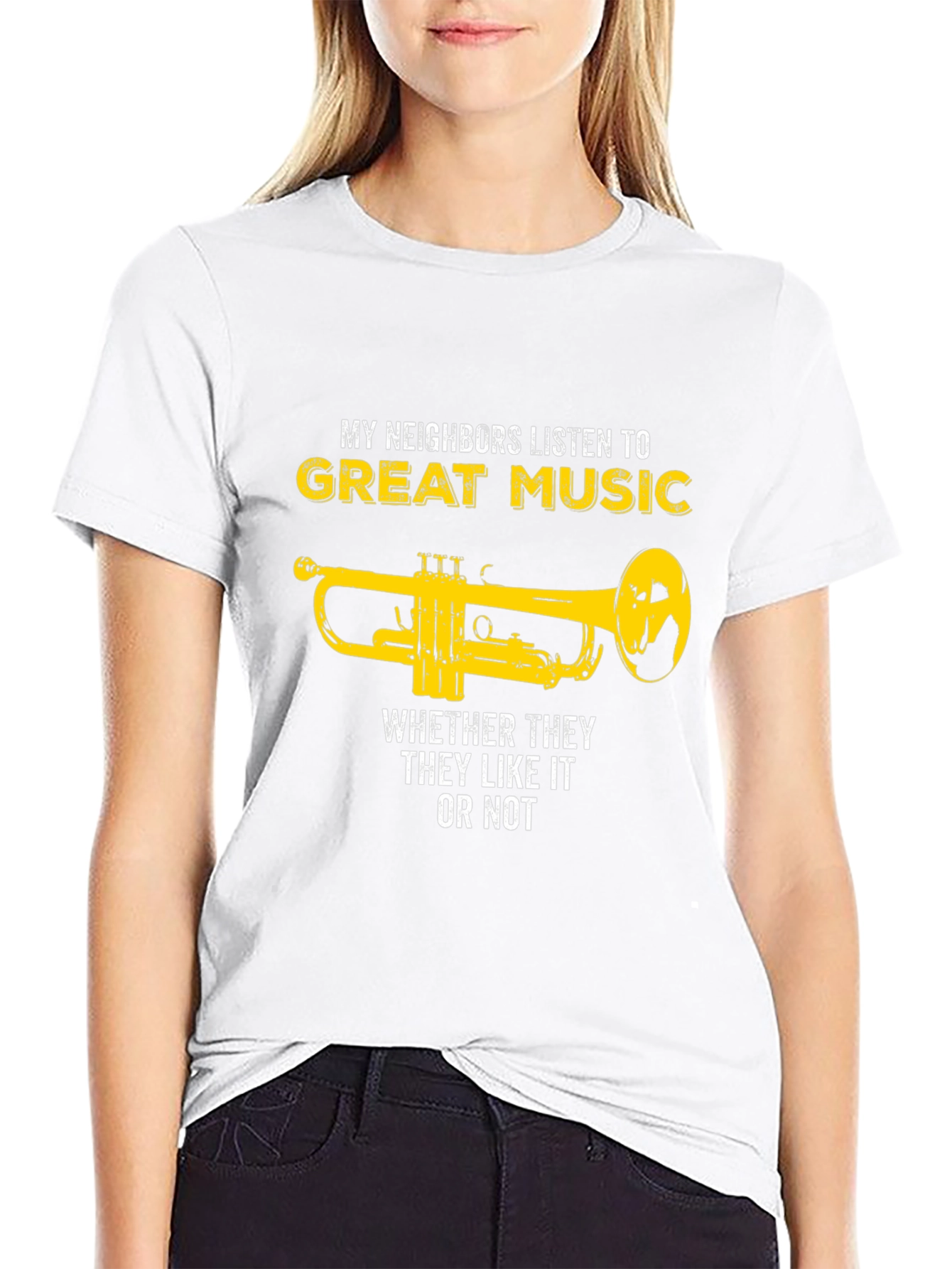 Funny Trumpet T-Shirt: Great Music