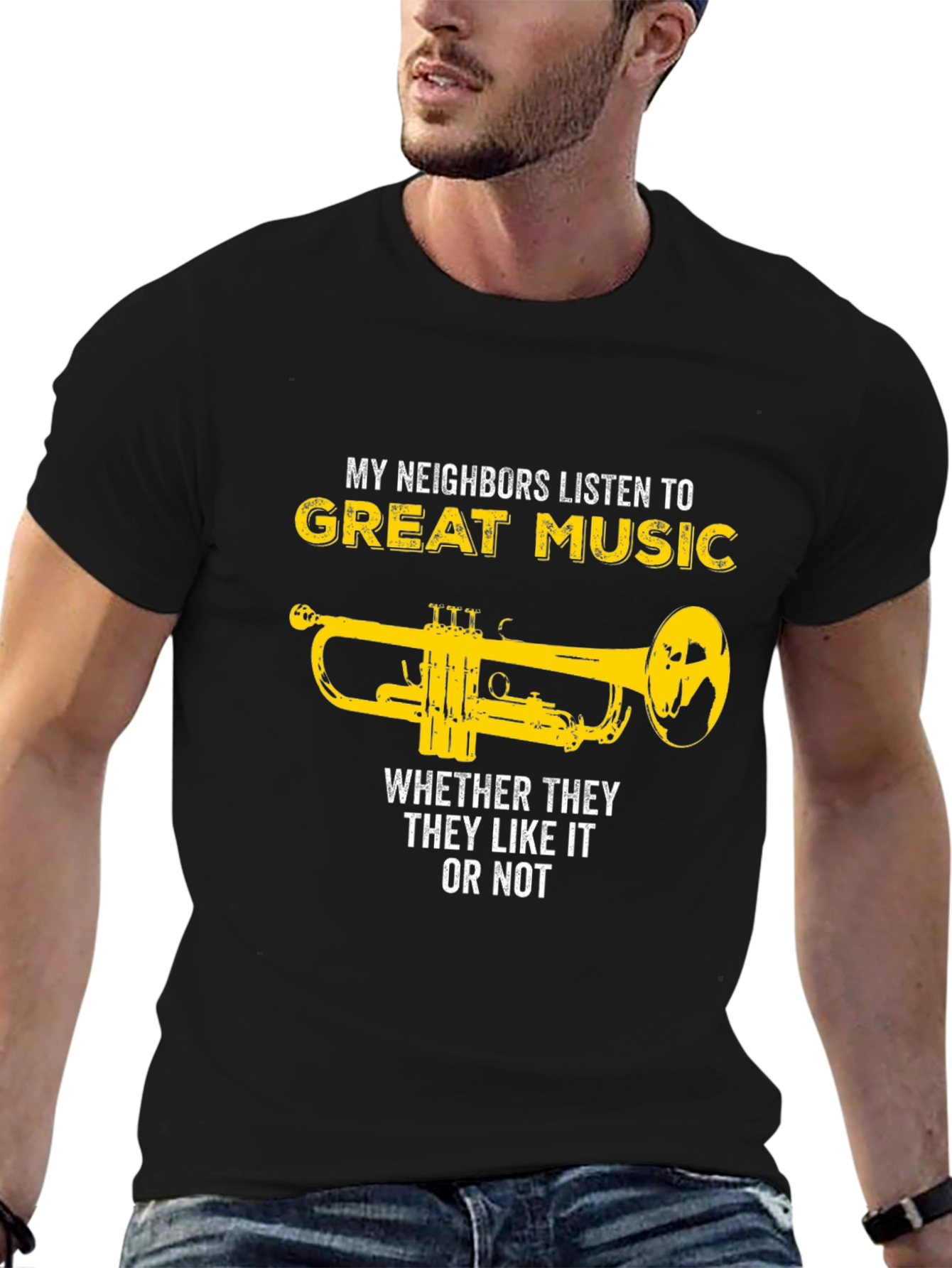 Funny Trumpet T-Shirt: Great Music