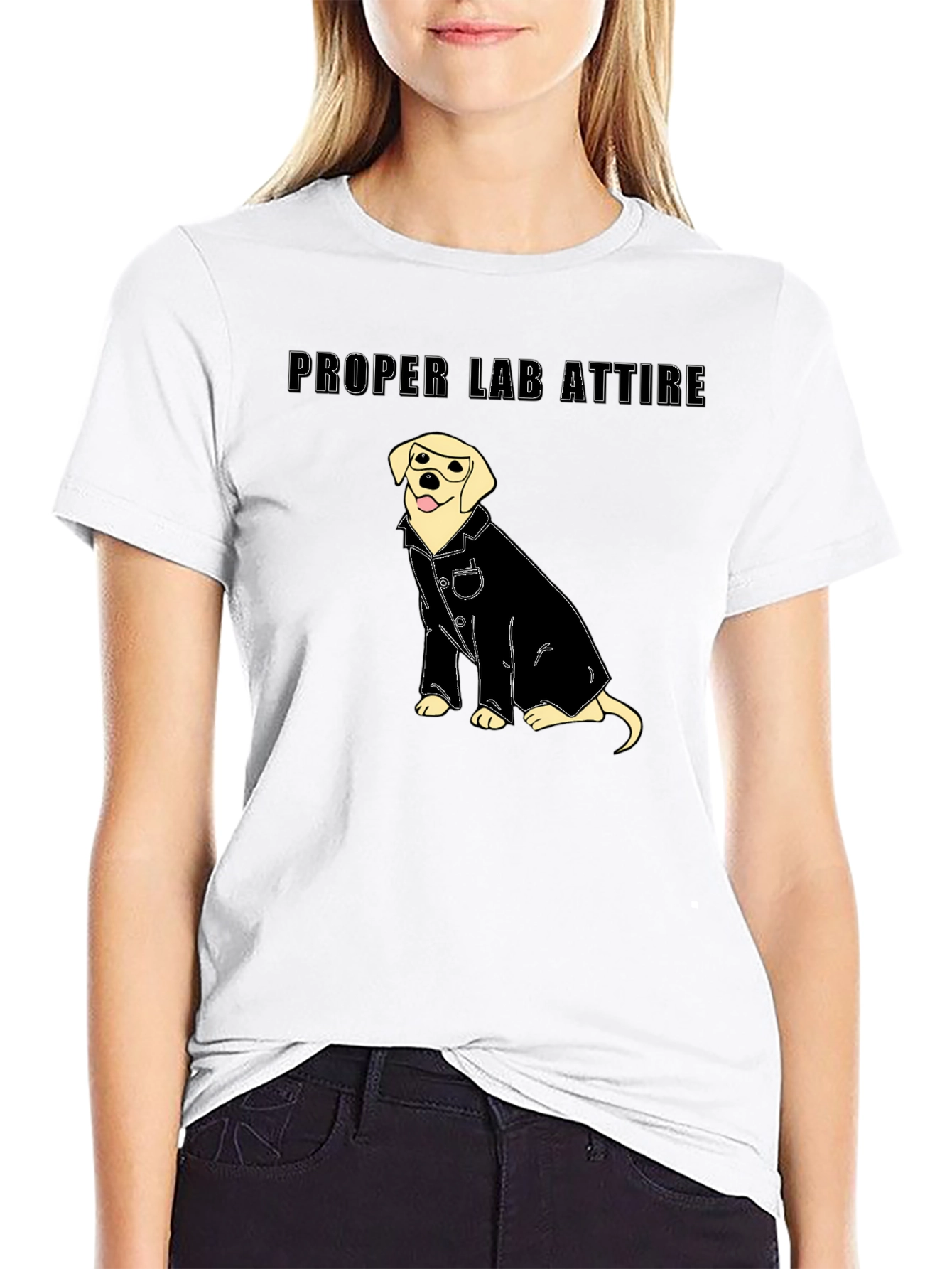 Proper Lab Attire T-Shirt - Funny Science Tee