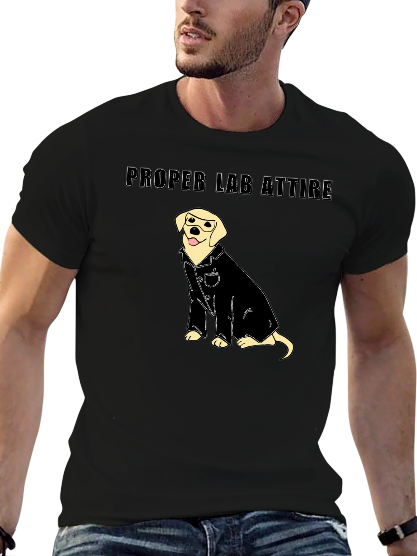 Proper Lab Attire T-Shirt - Funny Science Tee