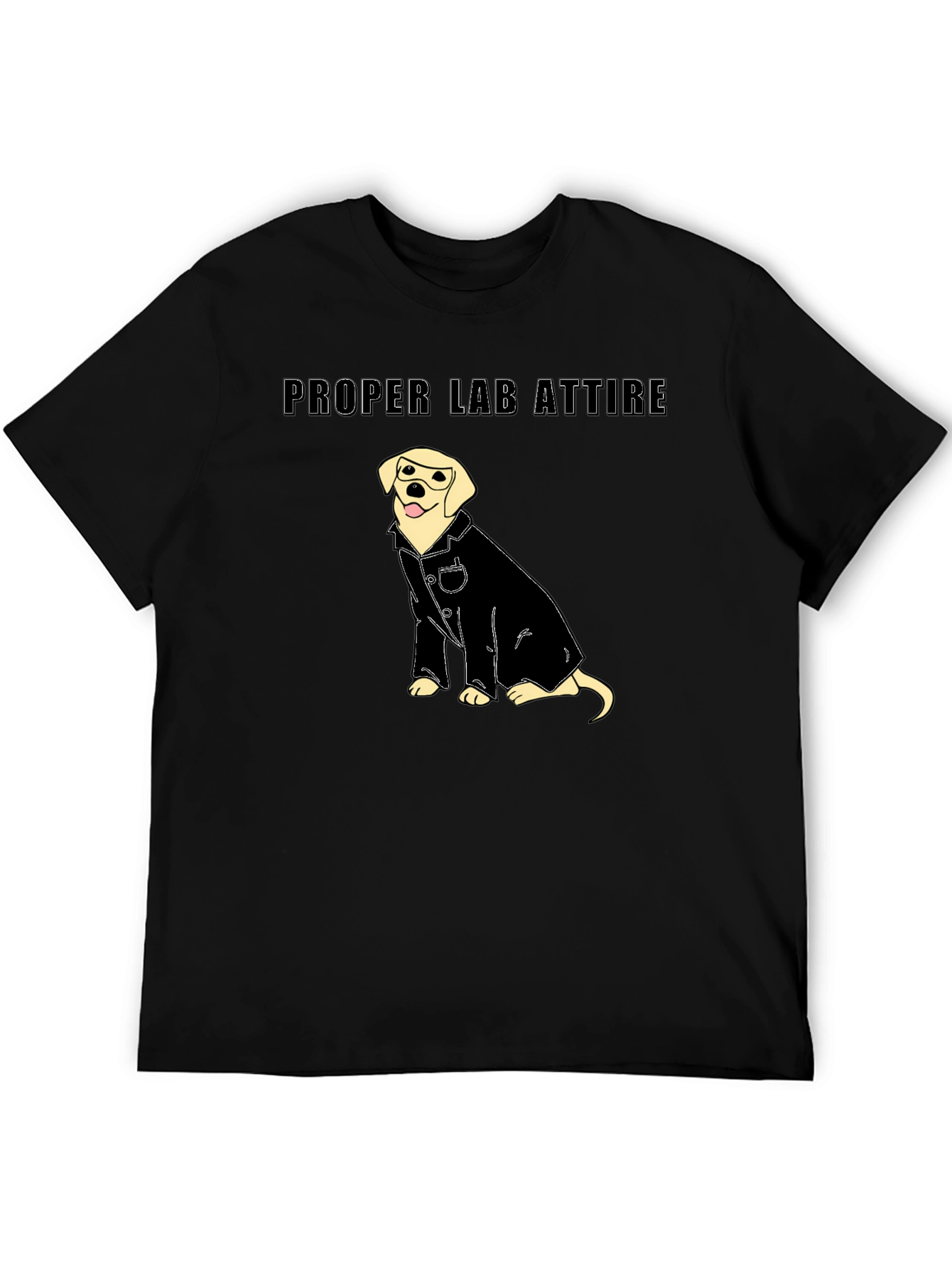 Proper Lab Attire T-Shirt - Funny Science Tee