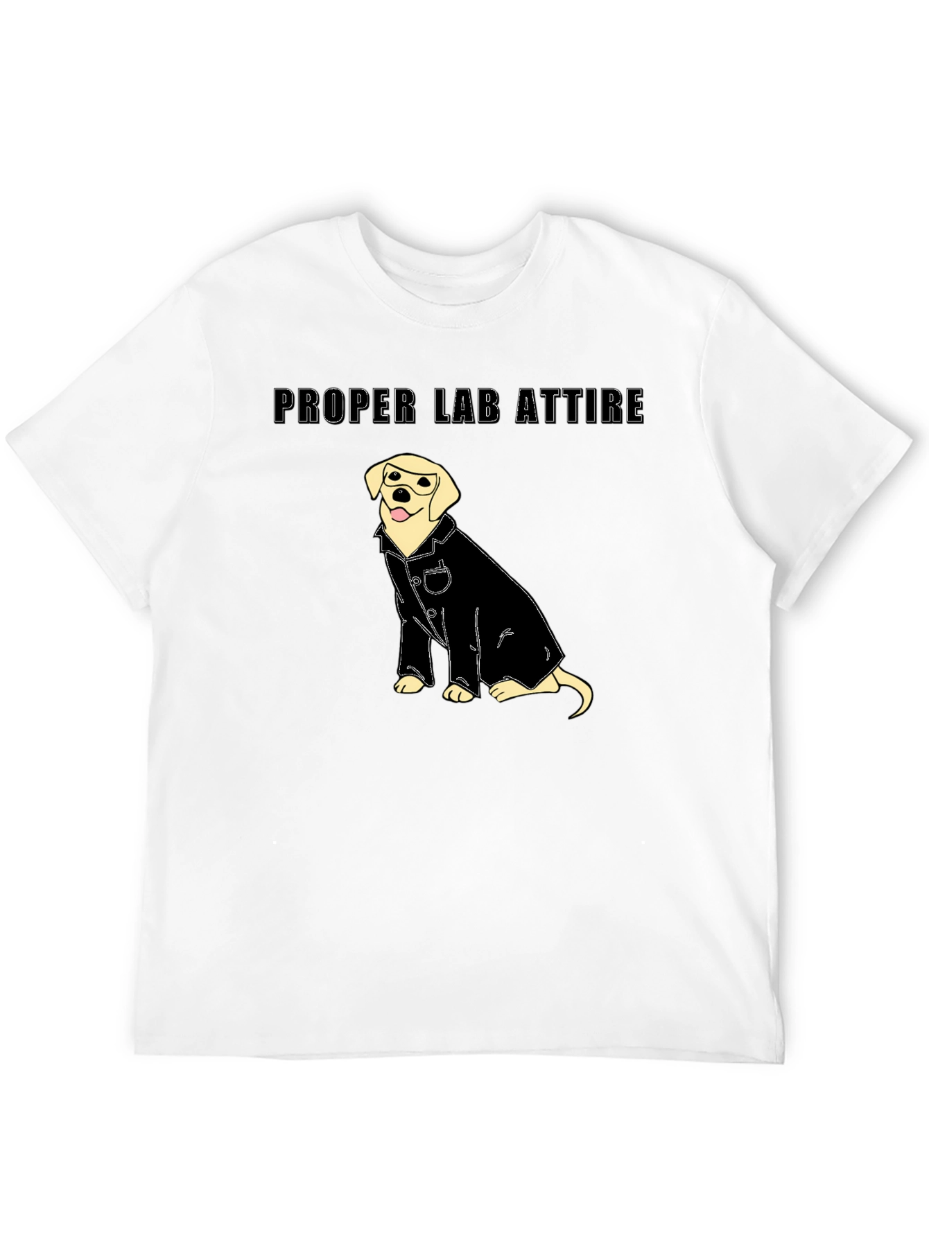 Proper Lab Attire T-Shirt - Funny Science Tee